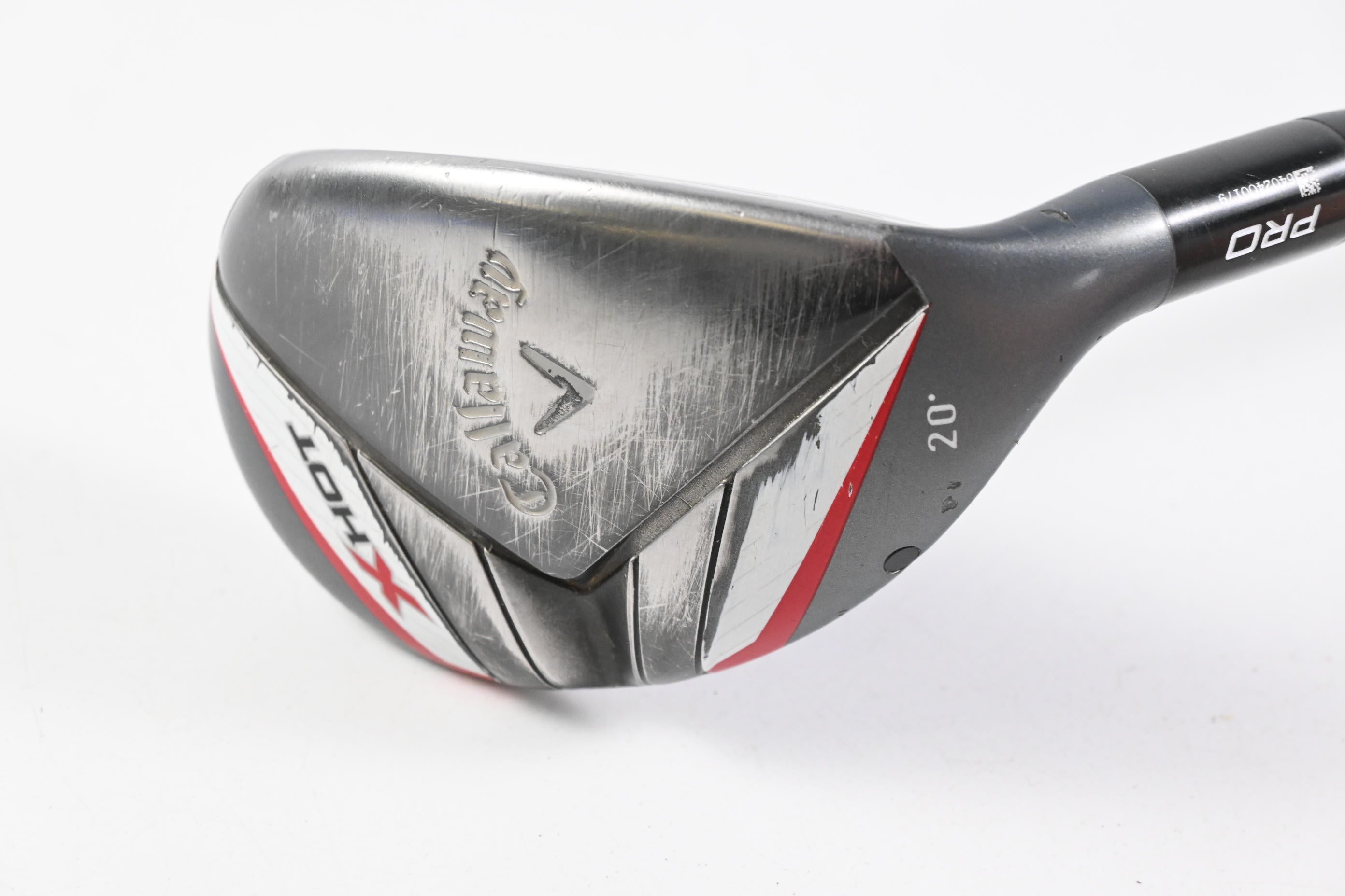 Callaway X Hot Pro #4 Hybrid / 20 Degree / Stiff Flex Project X PXv Shaft