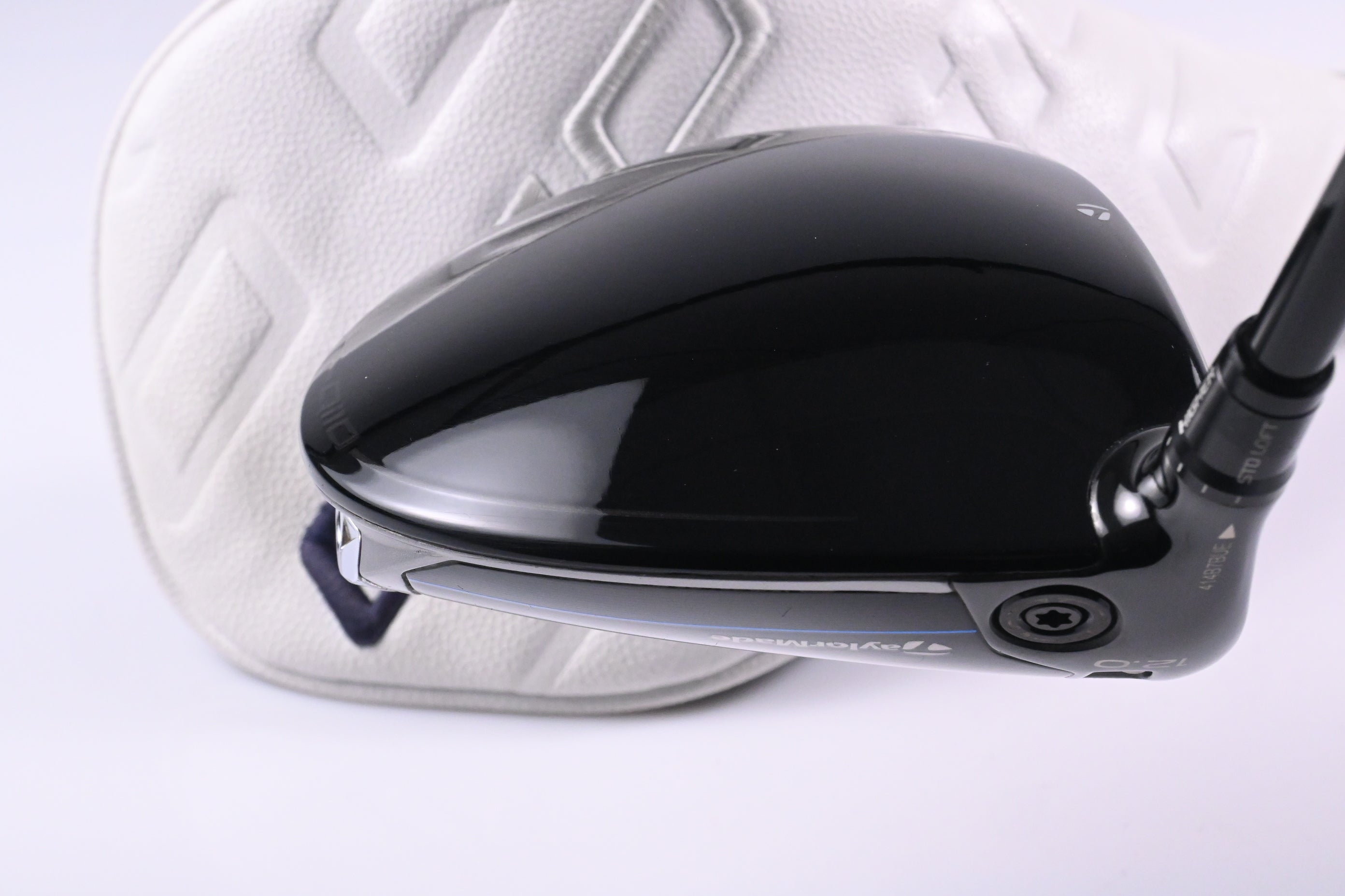 Left Hand Taylormade Qi10 Max Driver / 12 Degree / Stiff Flex Ventus TR Red 5