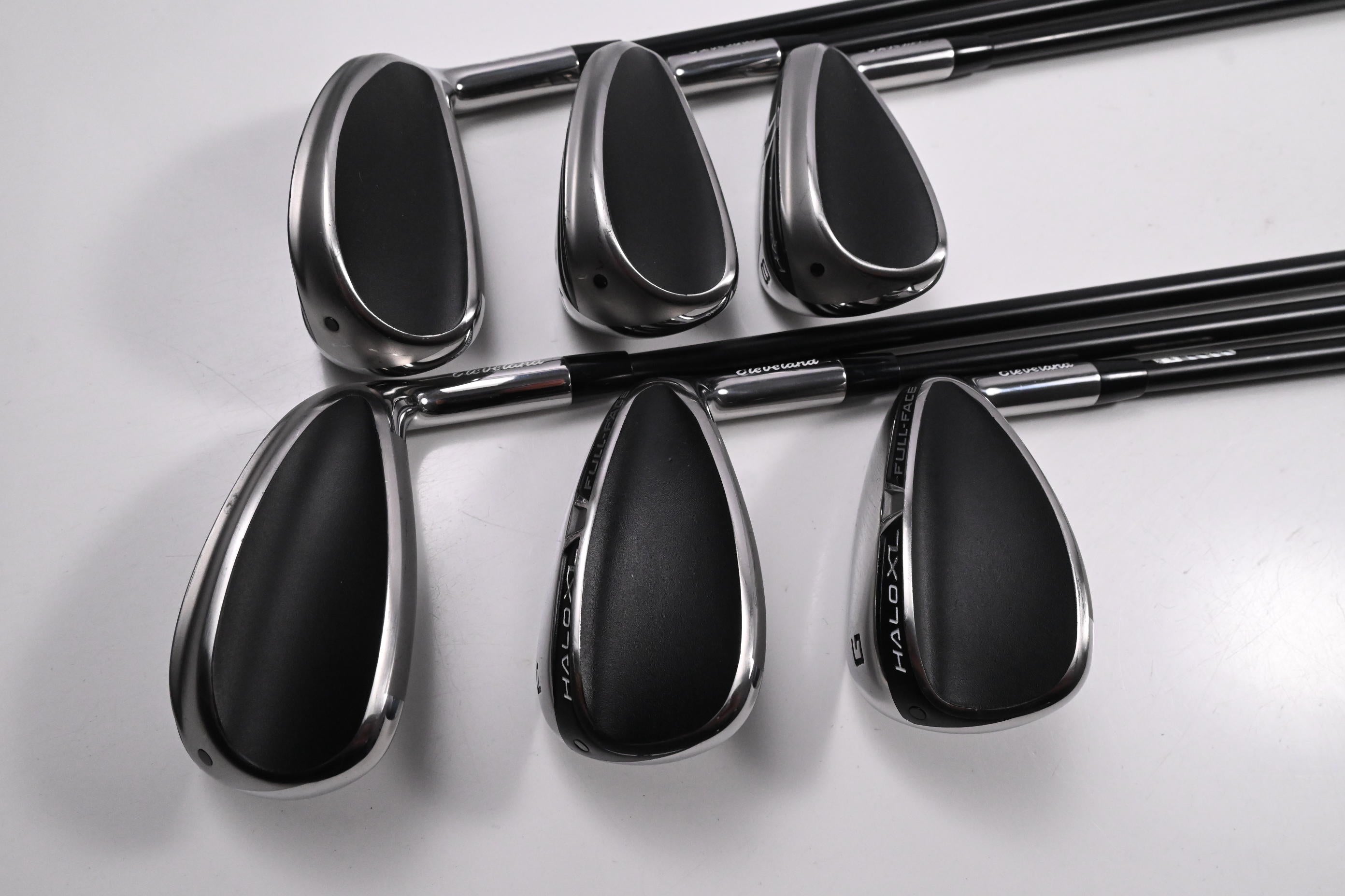Cleveland Halo XL Full Face Irons / 6-PW+GW / Senior Flex UST Helium Nanocore 60i
