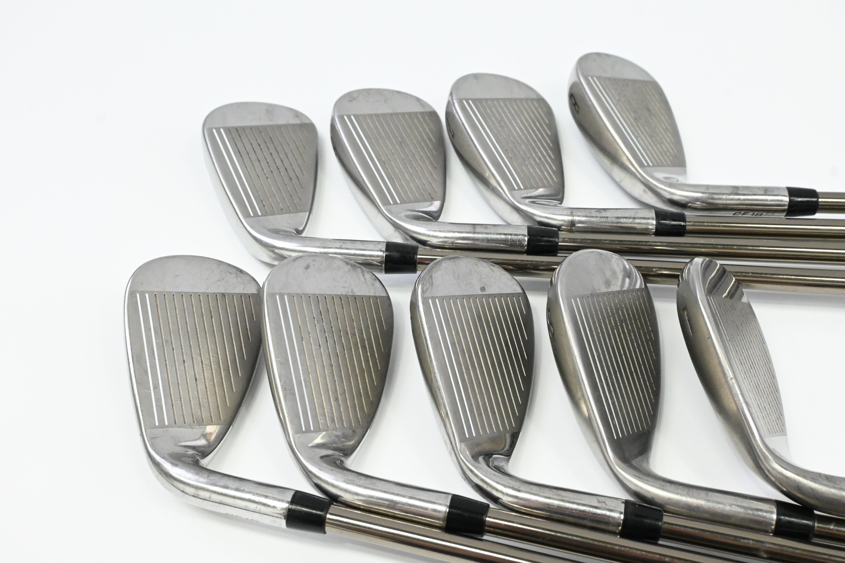 Callaway Rogue Irons / 5-PW+AW+SW+LW / Senior Flex UST Recoil ES 760 Shafts