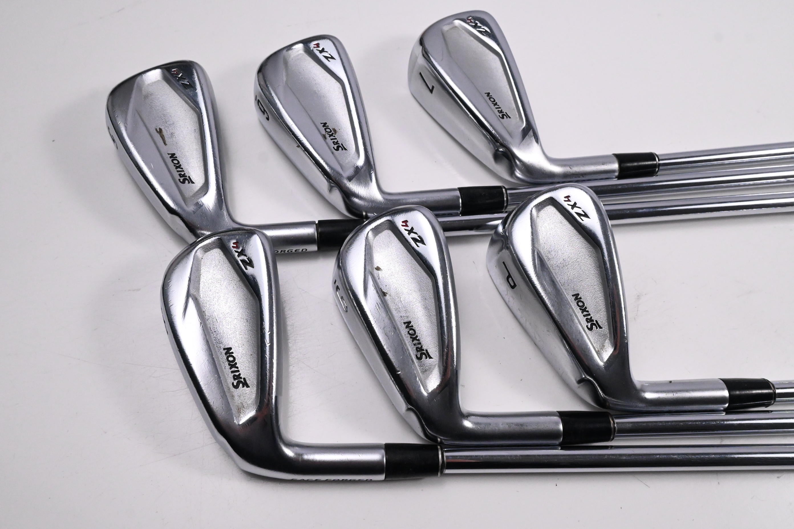 Left Hand Srixon ZX4 Irons / 5-PW / Stiff Flex NS Pro 950 GH Neo Steel Shafts
