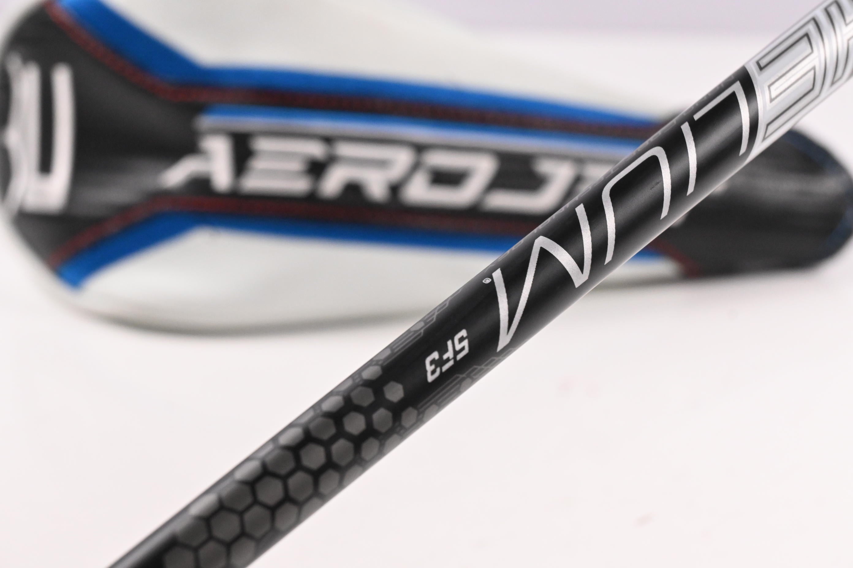 Left hand Cobra Aerojet Max #3 Wood / 15.5 Degree / Regular Flex UST Helium Nanocore 5 Shaft