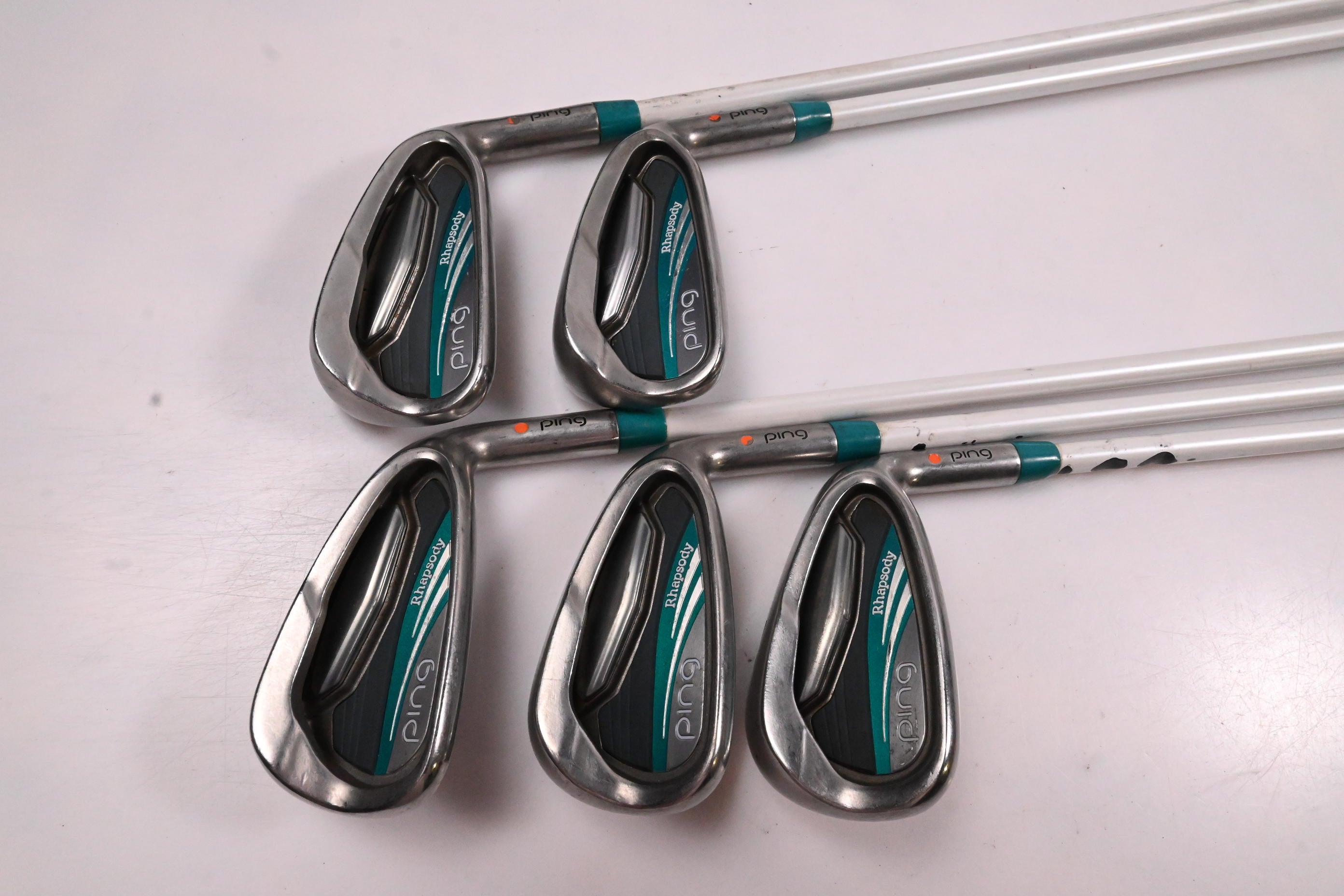 Ladies Ping Rhapsody 2015 Irons / 6-PW / Orange Dot / Ladies Flex Ping ULT220