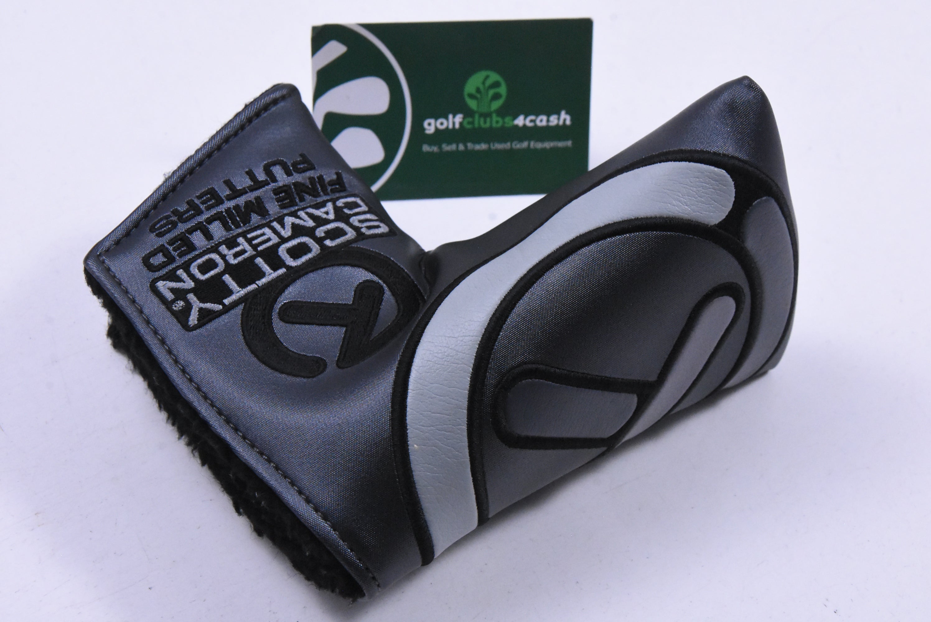 Scotty Cameron Circle T Industrial Grey Putter Cover / Mid-Mallet / Grey