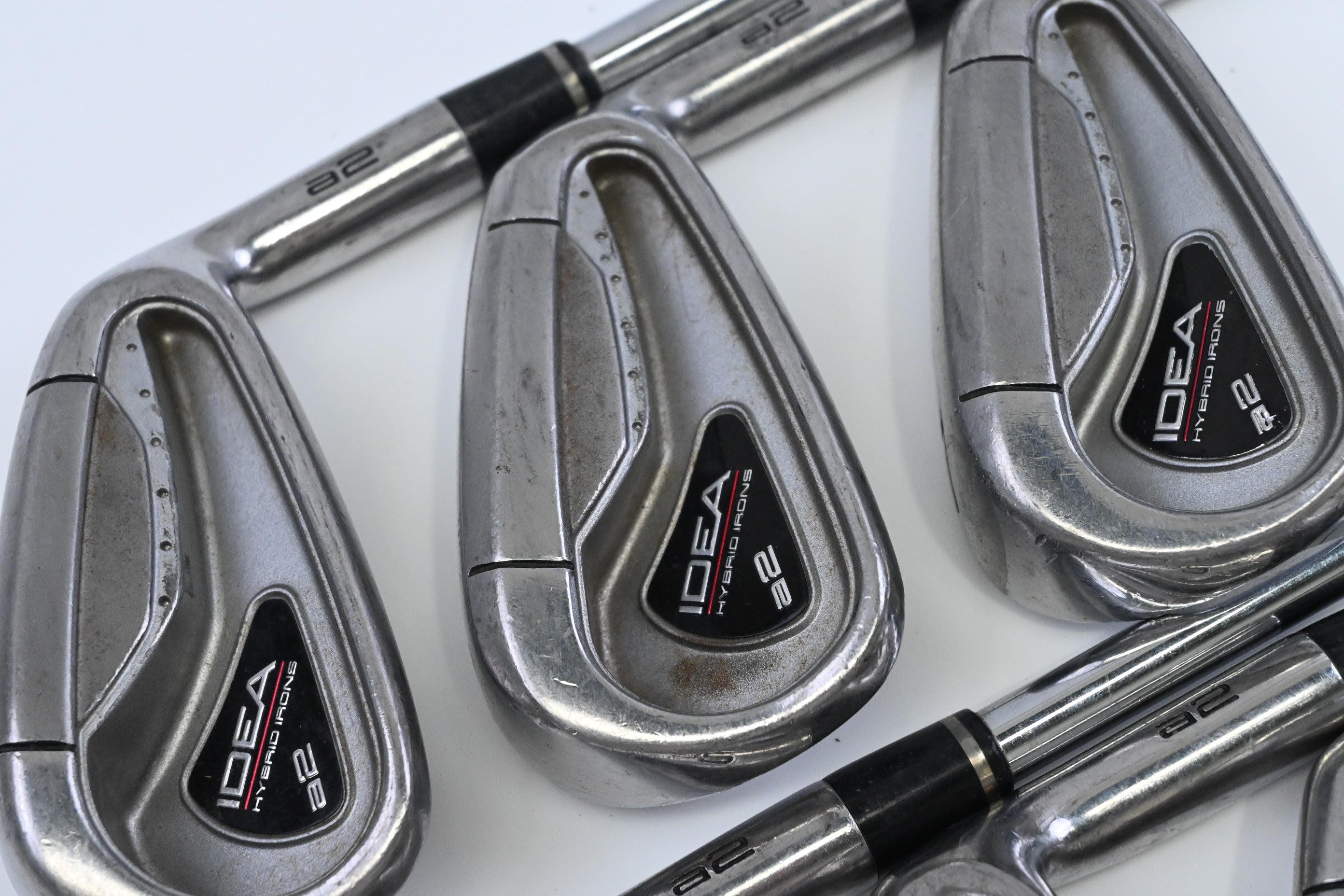 Adams A2 OS Irons / 5-PW / Stiff Flex Adams Players Lite Shafts