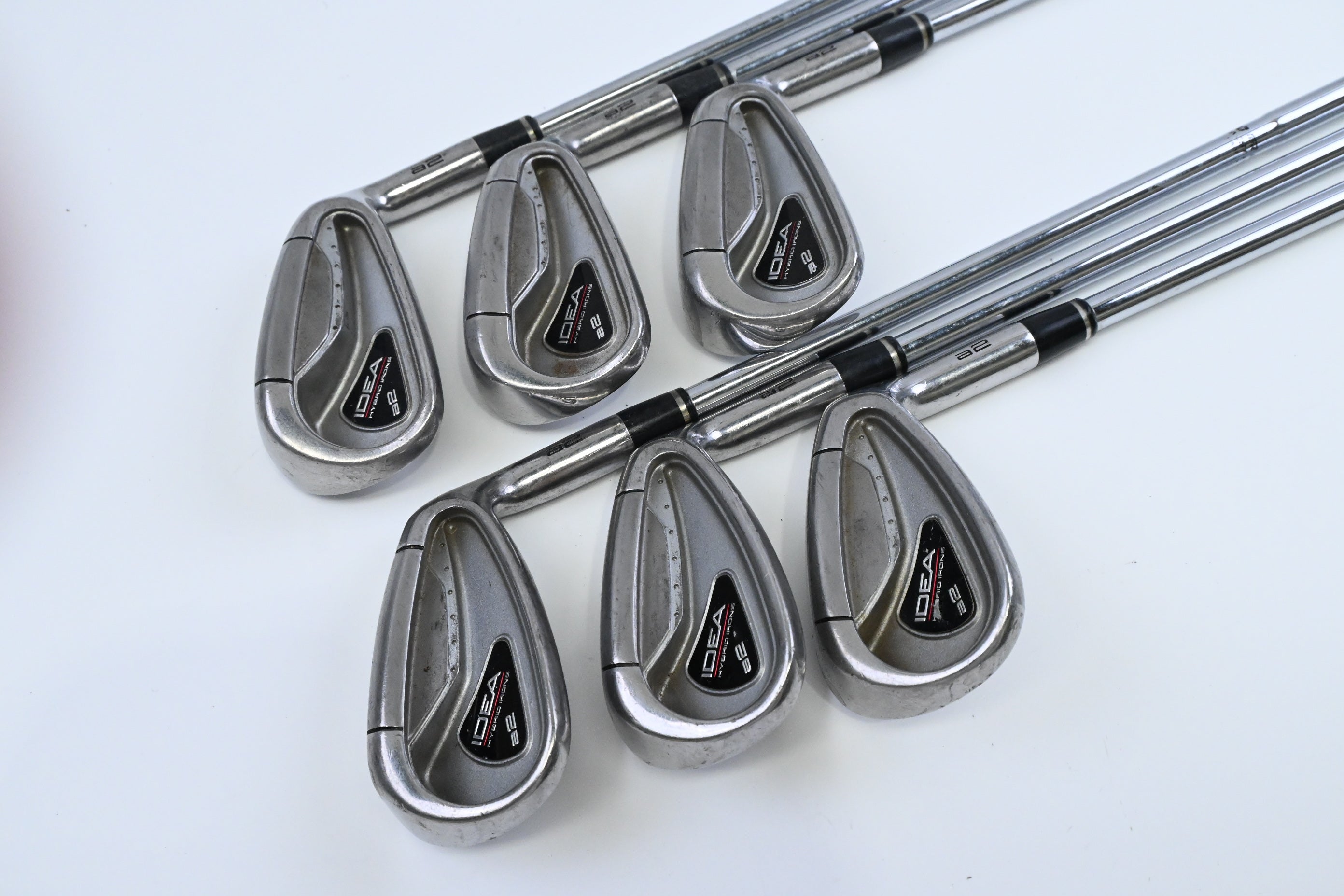 Adams A2 OS Irons / 5-PW / Stiff Flex Adams Players Lite Shafts