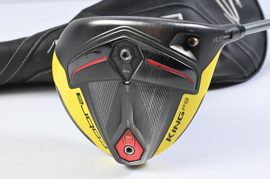 Cobra King F9 Driver / 10.5 Degree / Regular Flex UST Mamiya Helium 59 Shaft