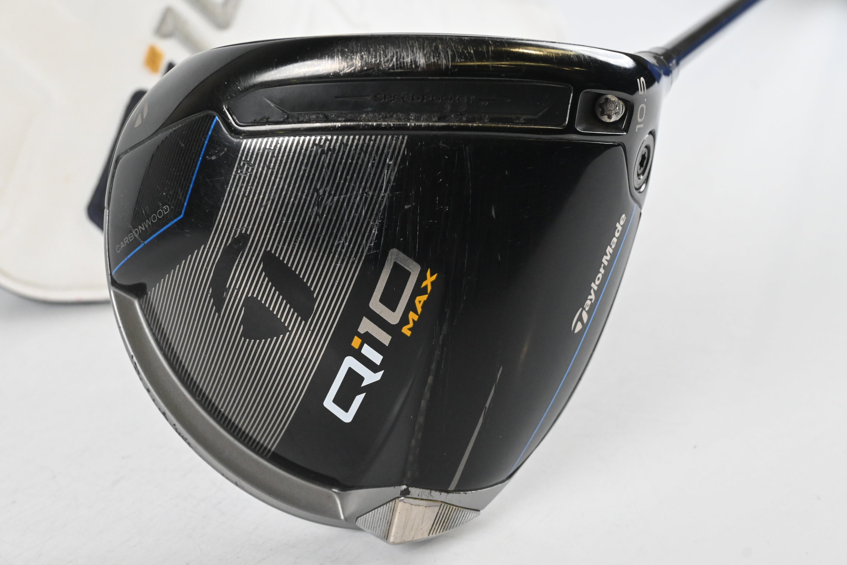 Taylormade Qi10 Max Driver / 10.5 Degree / Regular Flex Ventus TR Blue 5 Shaft