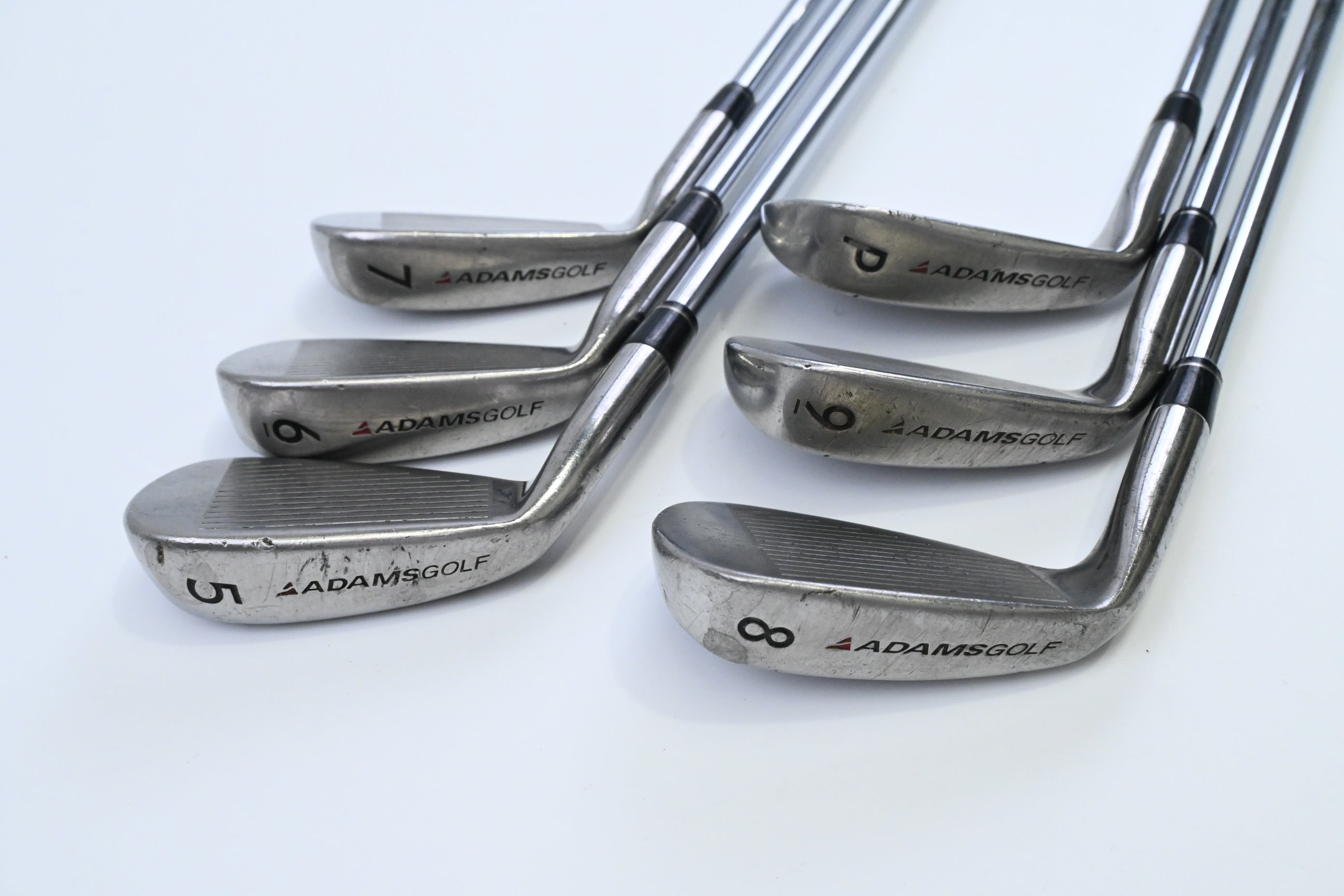 Adams A2 OS Irons / 5-PW / Stiff Flex Adams Players Lite Shafts