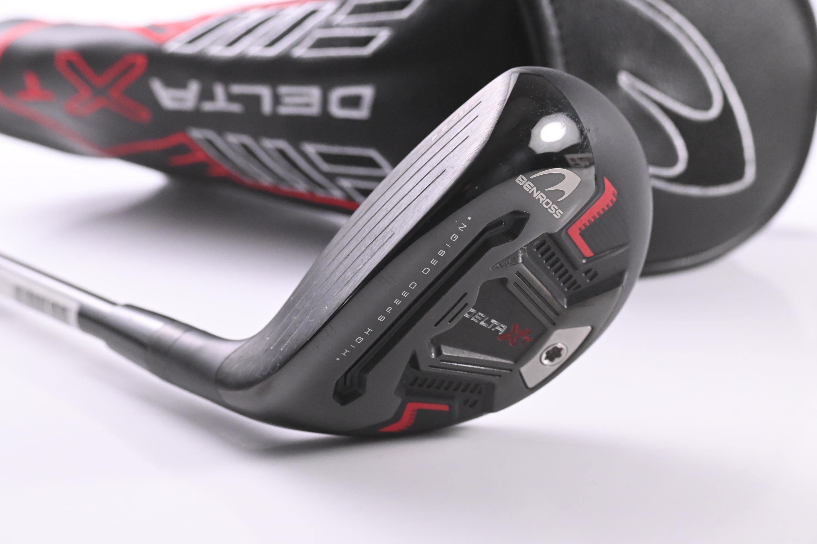Left Hand Benross Delta XT #4 Hybrid / 22 Degree / Regular Flex Ventus Black 6