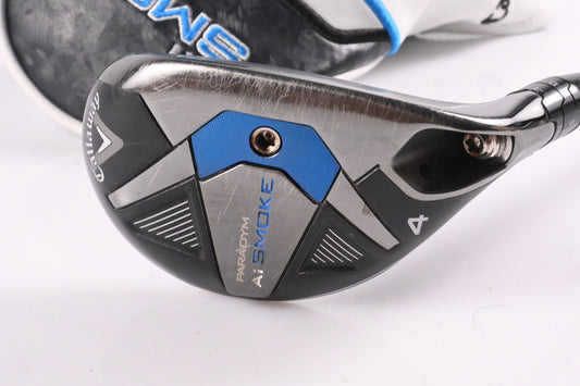 Callaway Paradym Ai Smoke #4 Hybrid / 21 Degree / Regular Flex Cypher 2.0 60