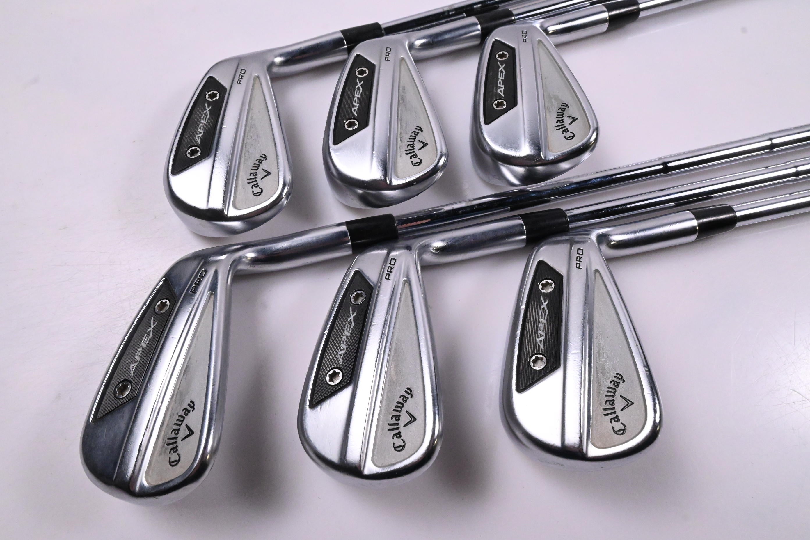 Callaway Apex Pro 24 Irons / 5-PW / Stiff Flex Dynamic Gold Mid 115 S300 Shafts