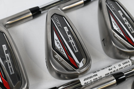 Cobra DS-Adapt Max Irons / 5-PW / Regular Flex KBS Tour Lite Shafts