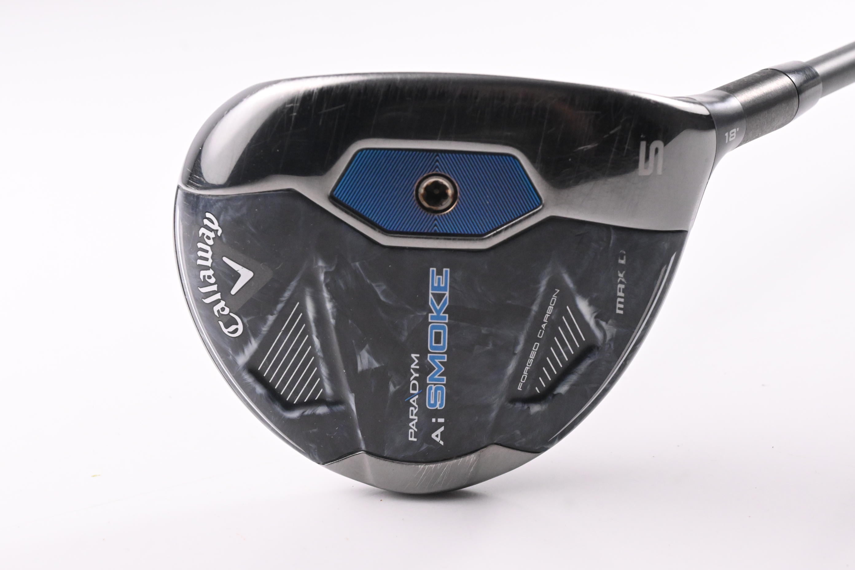 Callaway Paradym Ai Smoke Max D #5 Wood / 18 Degree / Stiff Flex Tensei AV Blue