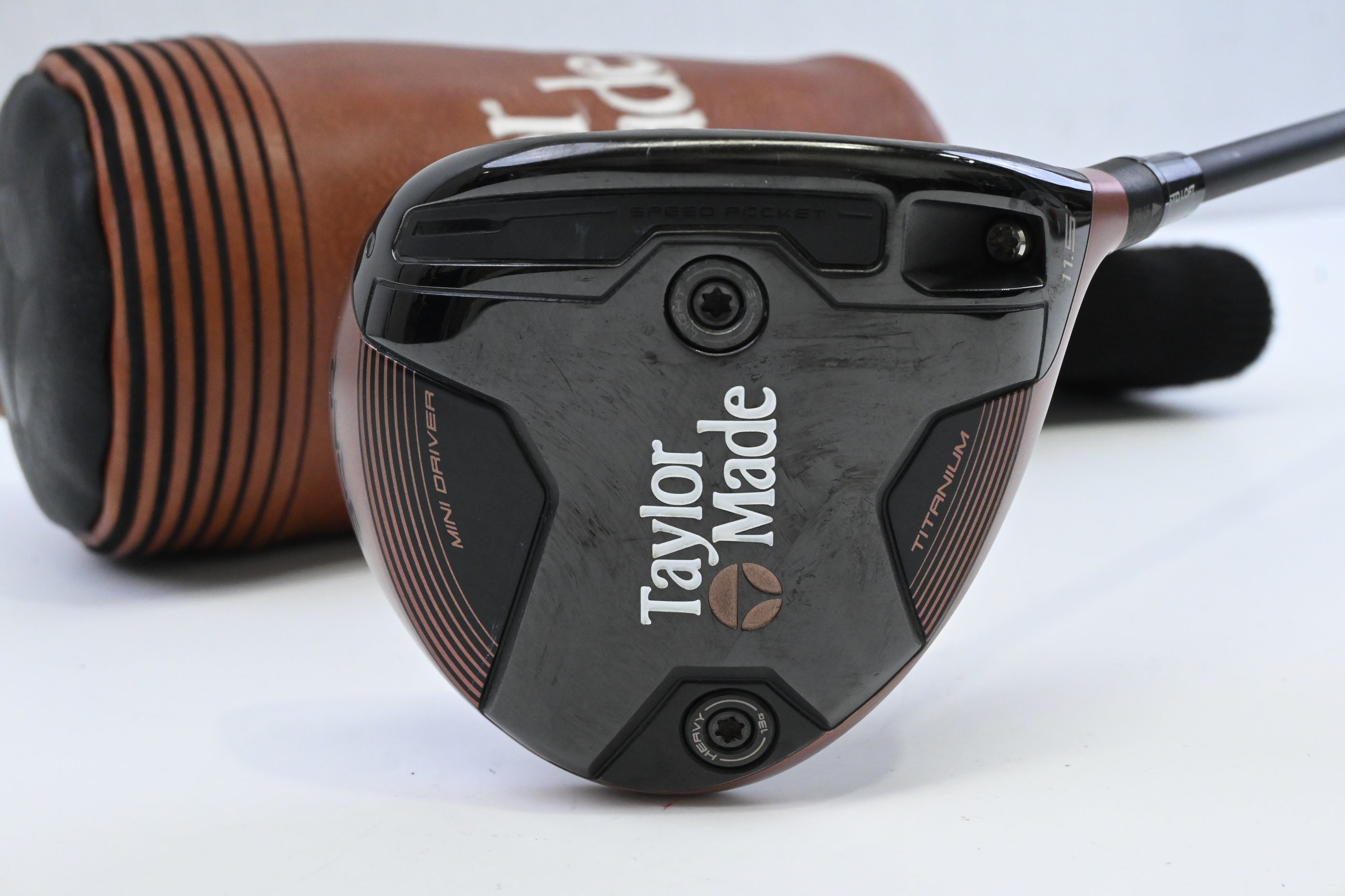 Taylormade BRNR Copper Mini Driver / 11.5 Degree / X-Flex HZRDUS Gen5 Black 70