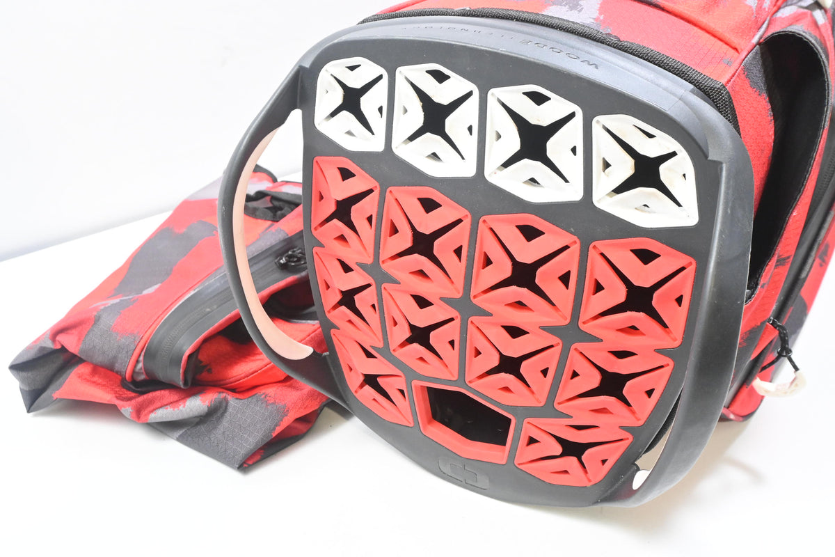 Ogio All Elements Silencer Cart Bag / 15-Way Divider / Red, Camo