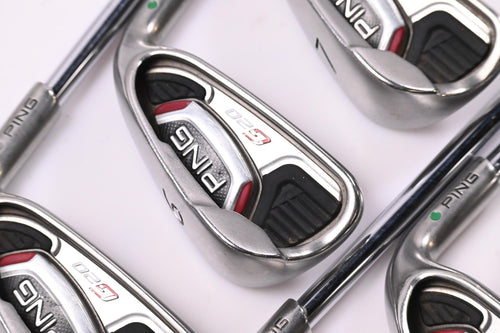 Ping G20 Irons / 5-PW / Green Dot / Regular Flex Ping CFS Shafts