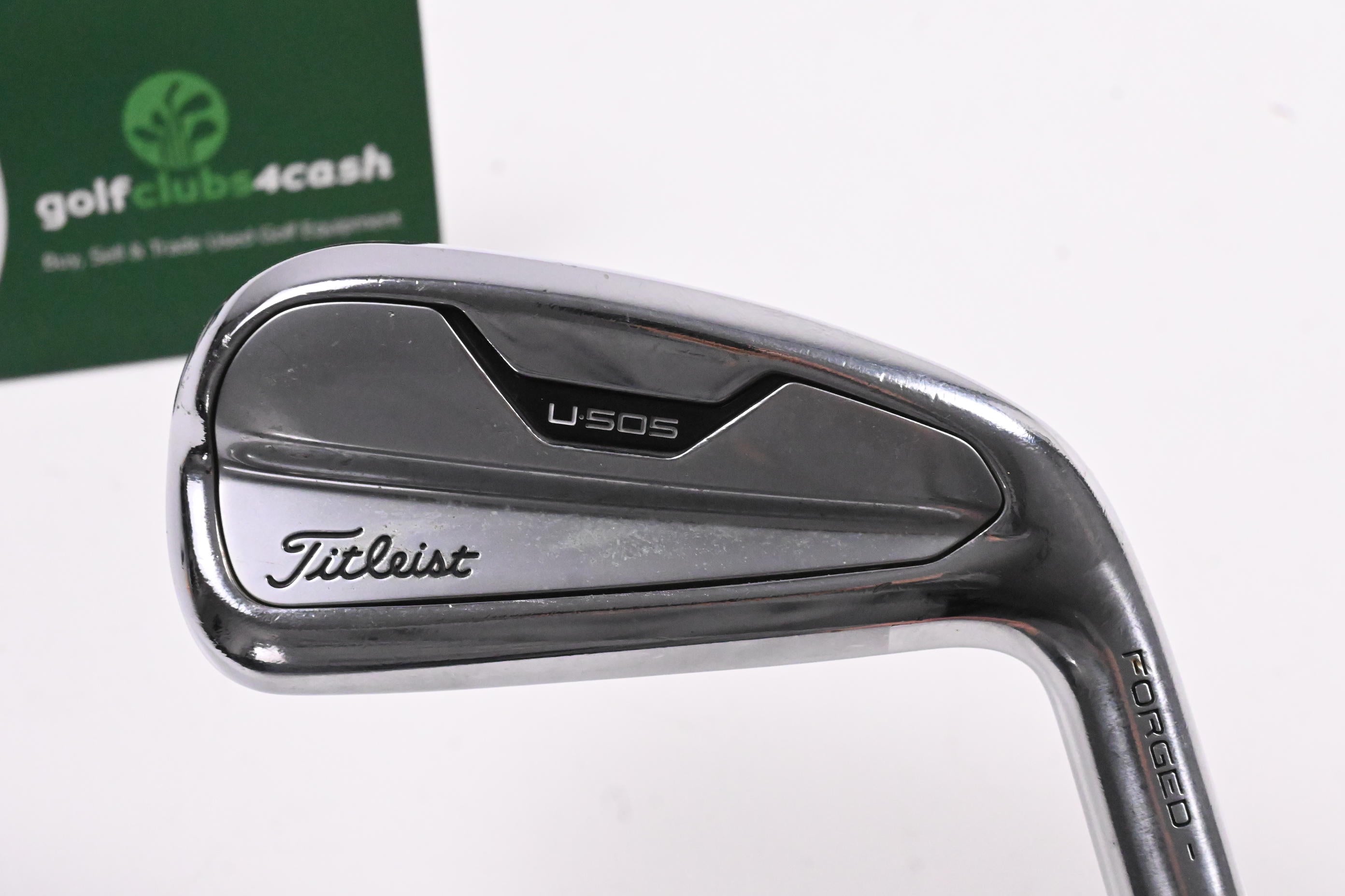 Titleist U505 #4 Iron / 22 Degree / Regular Flex HZRDUS Smoke Black RDX 80