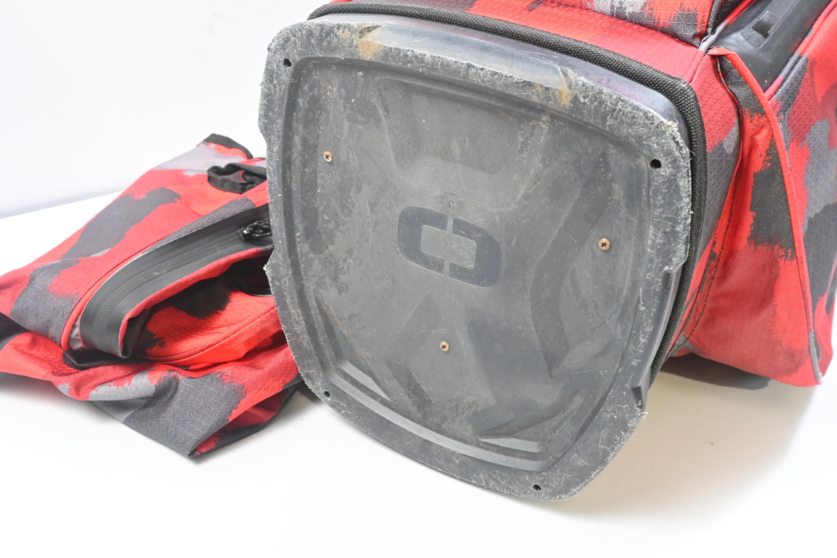 Ogio All Elements Silencer Cart Bag / 15-Way Divider / Red, Camo