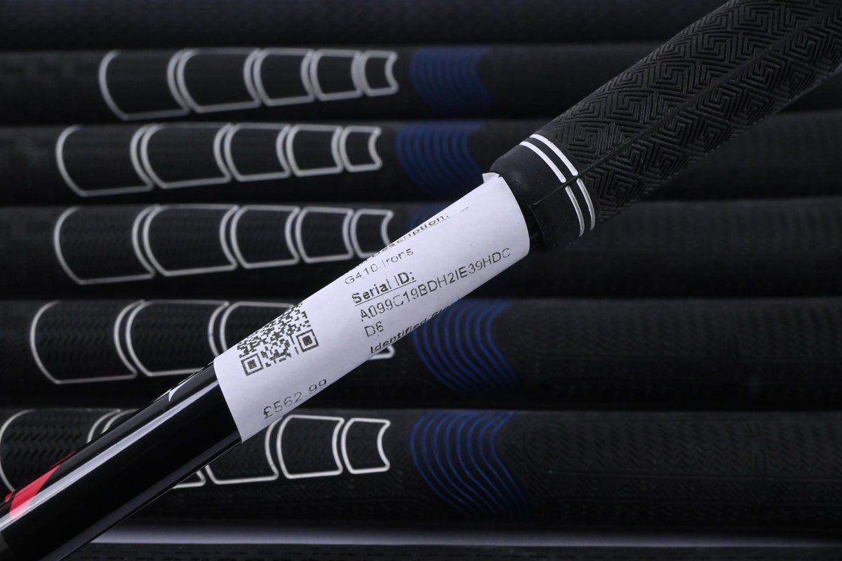 Ping G410 Irons / 5-PW+GW+SW / Green Dot / Senior Flex Recoil ES 760 Shafts