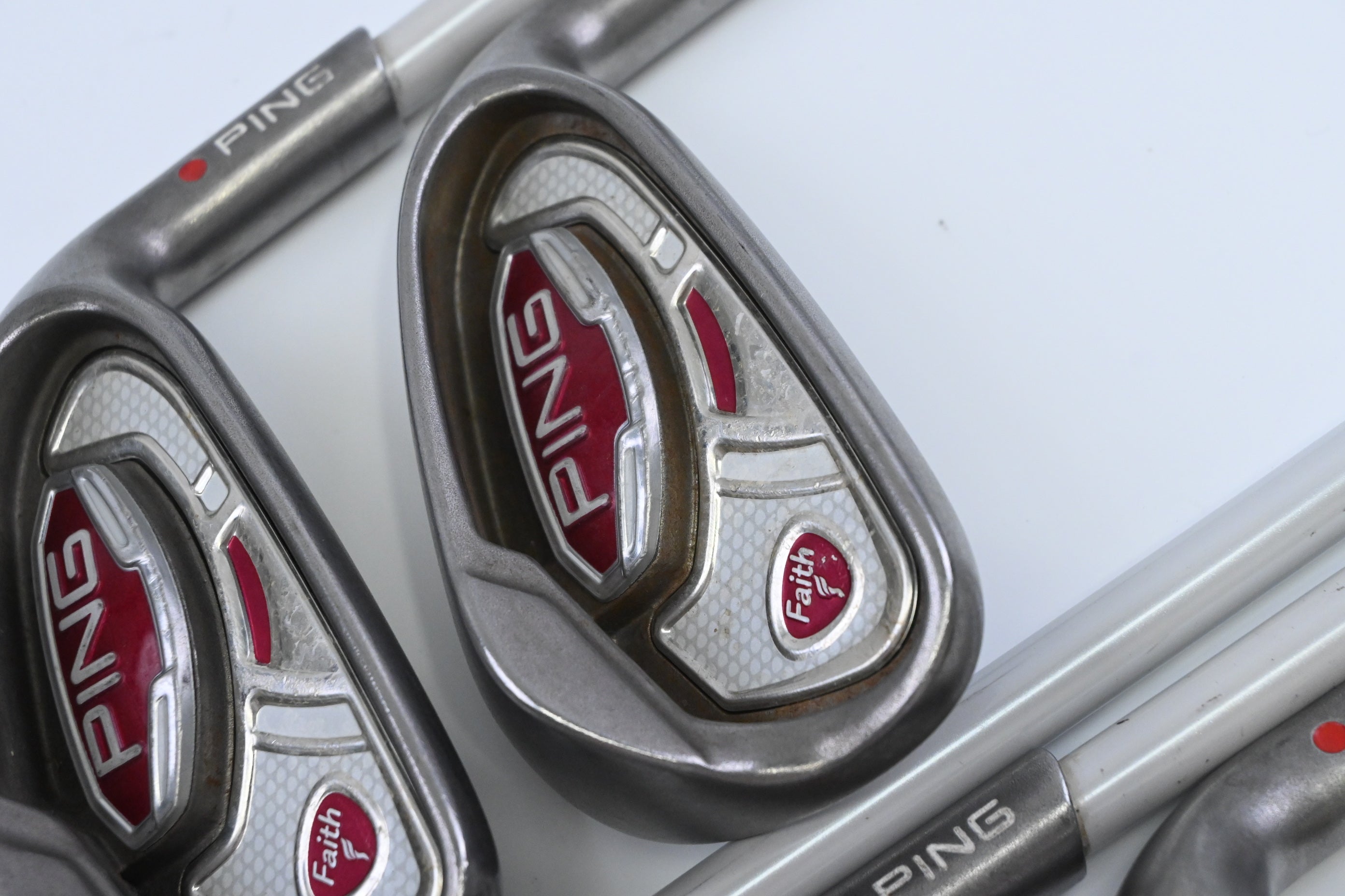 Ladies Ping Faith Hybrid Combo Irons / 7-PW+SW / Red Dot / Ladies Flex Ping ULT