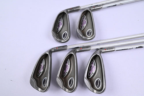Ladies Ping Rhapsody Irons / 6-PW / Red Dot / Ladies Flex Ping ULT 129 Shafts