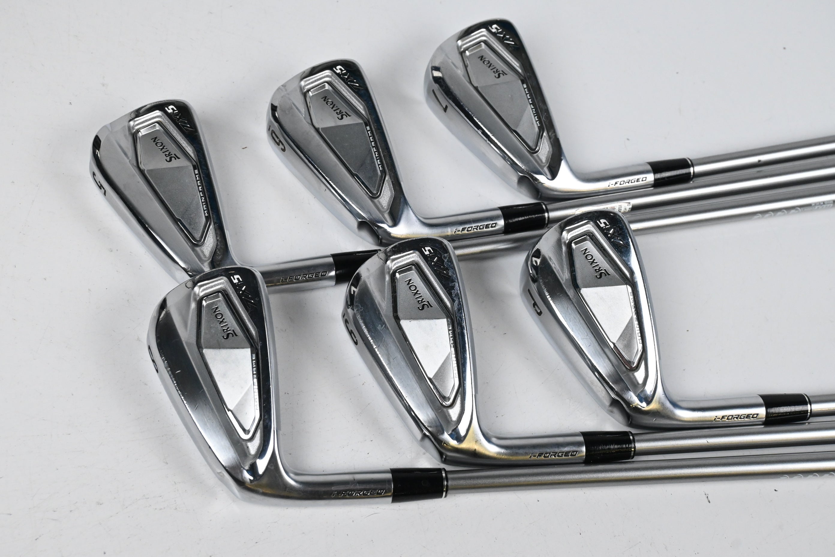 Left Hand Srixon ZXi5 Irons / 5-PW / Stiff Flex Diamana ZX-II 60 Shafts