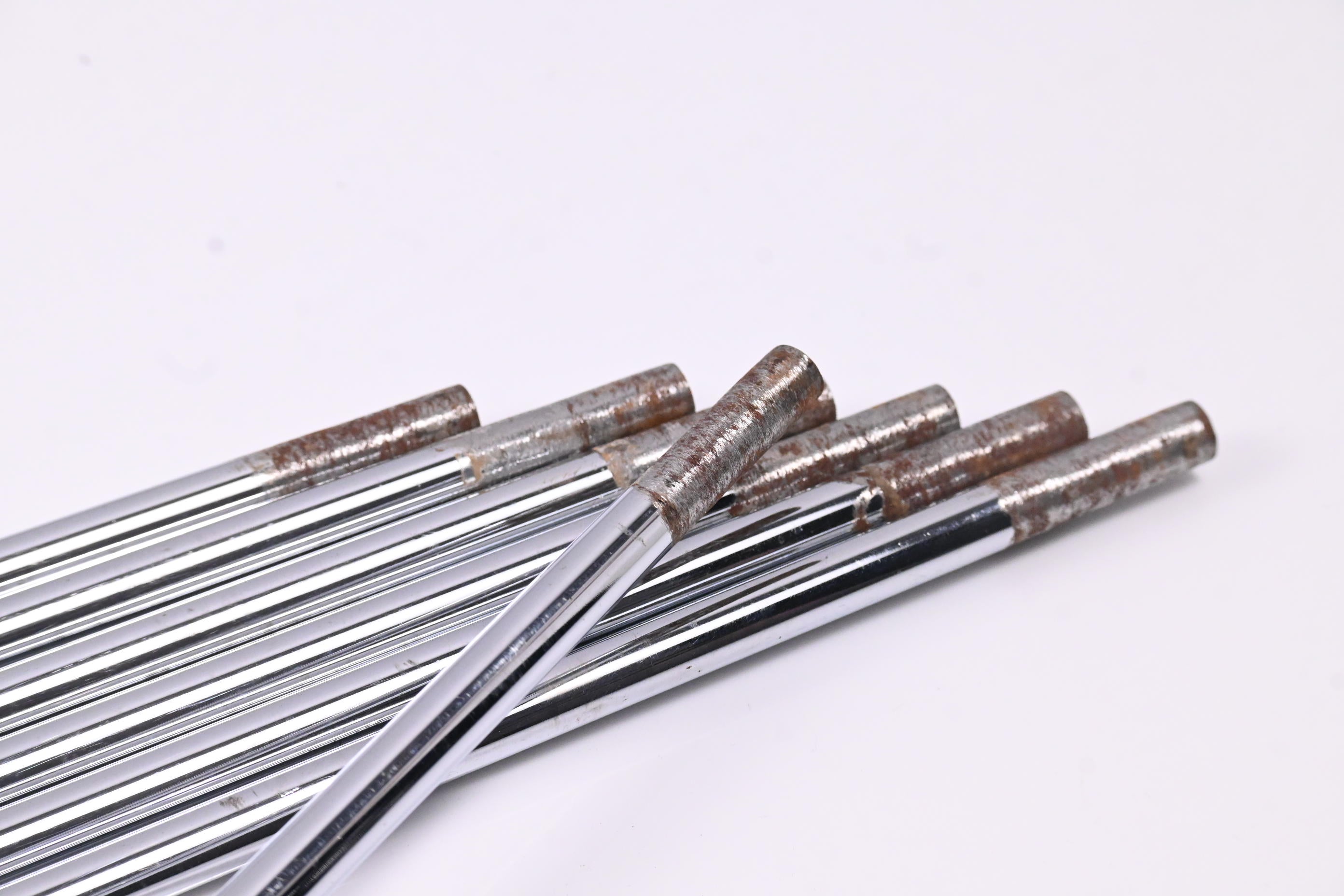 Project X Flighted Iron Shafts / Regular Plus Flex / Set Of 7 / .355" Tip