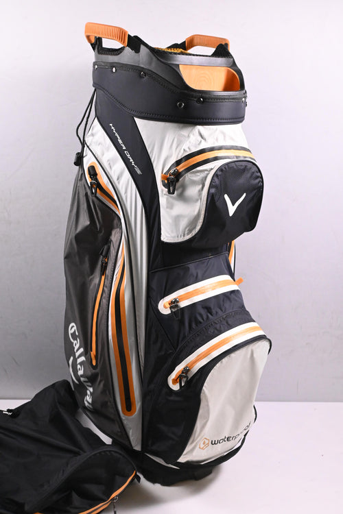 Callaway Hyper Dry 15 Cart Bag / 15-Way Divider / Black, White