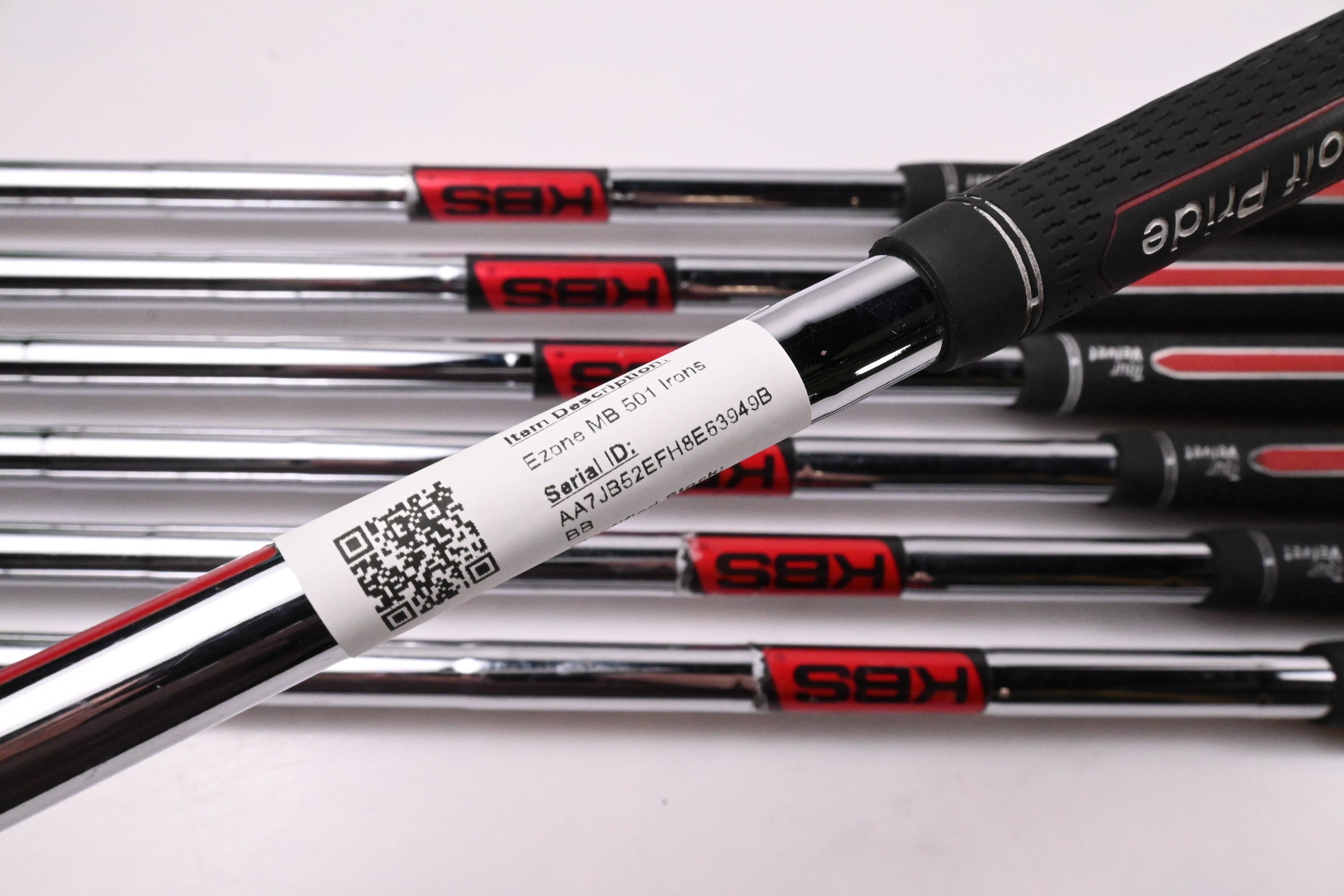 Yonex Ezone MB 501 Irons / 4-PW / Stiff Flex KBS Tour 90 Shafts