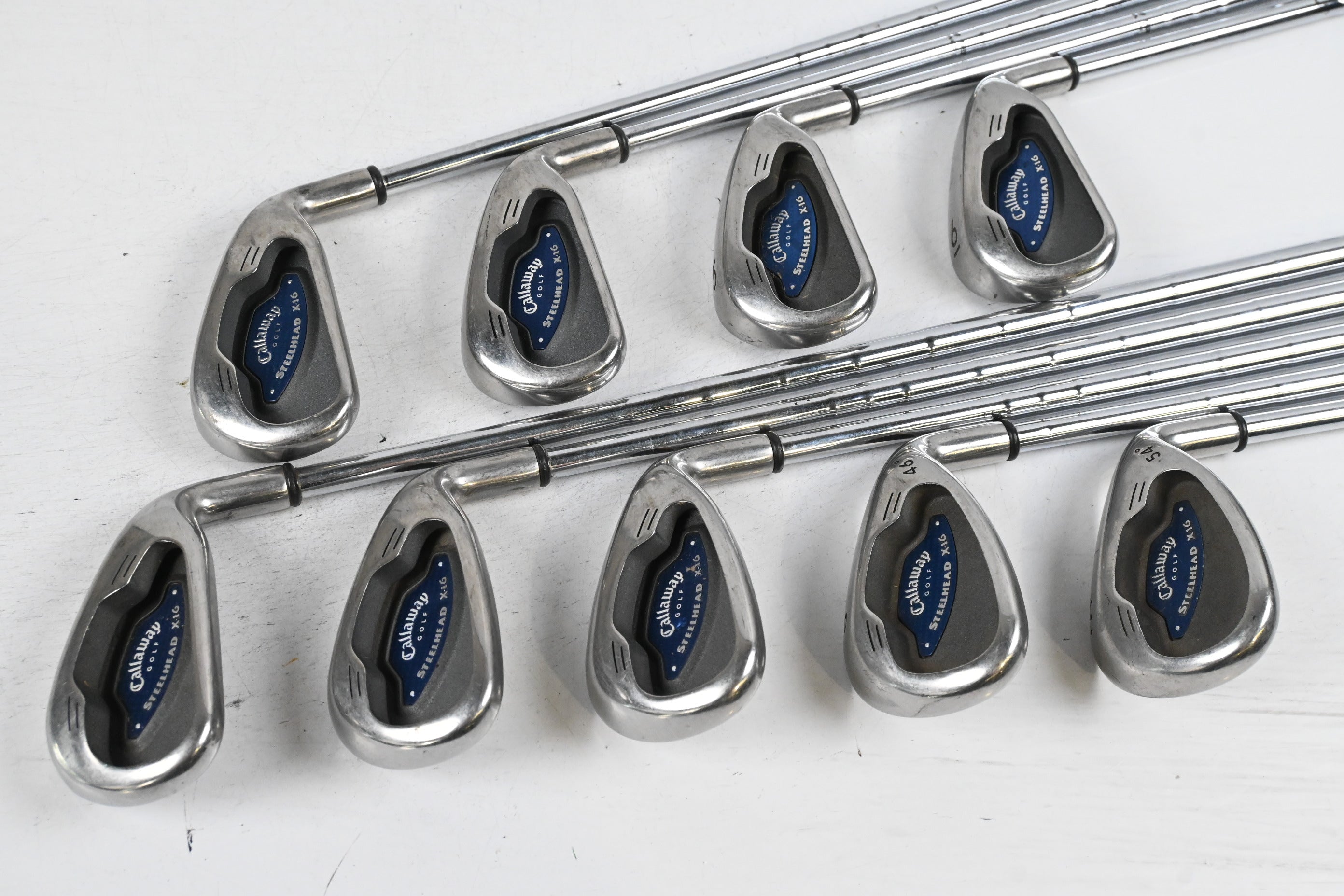 Callaway X-16 Irons / 3-PW+SW / Senior Flex Callaway Steelhead X-16 Shafts