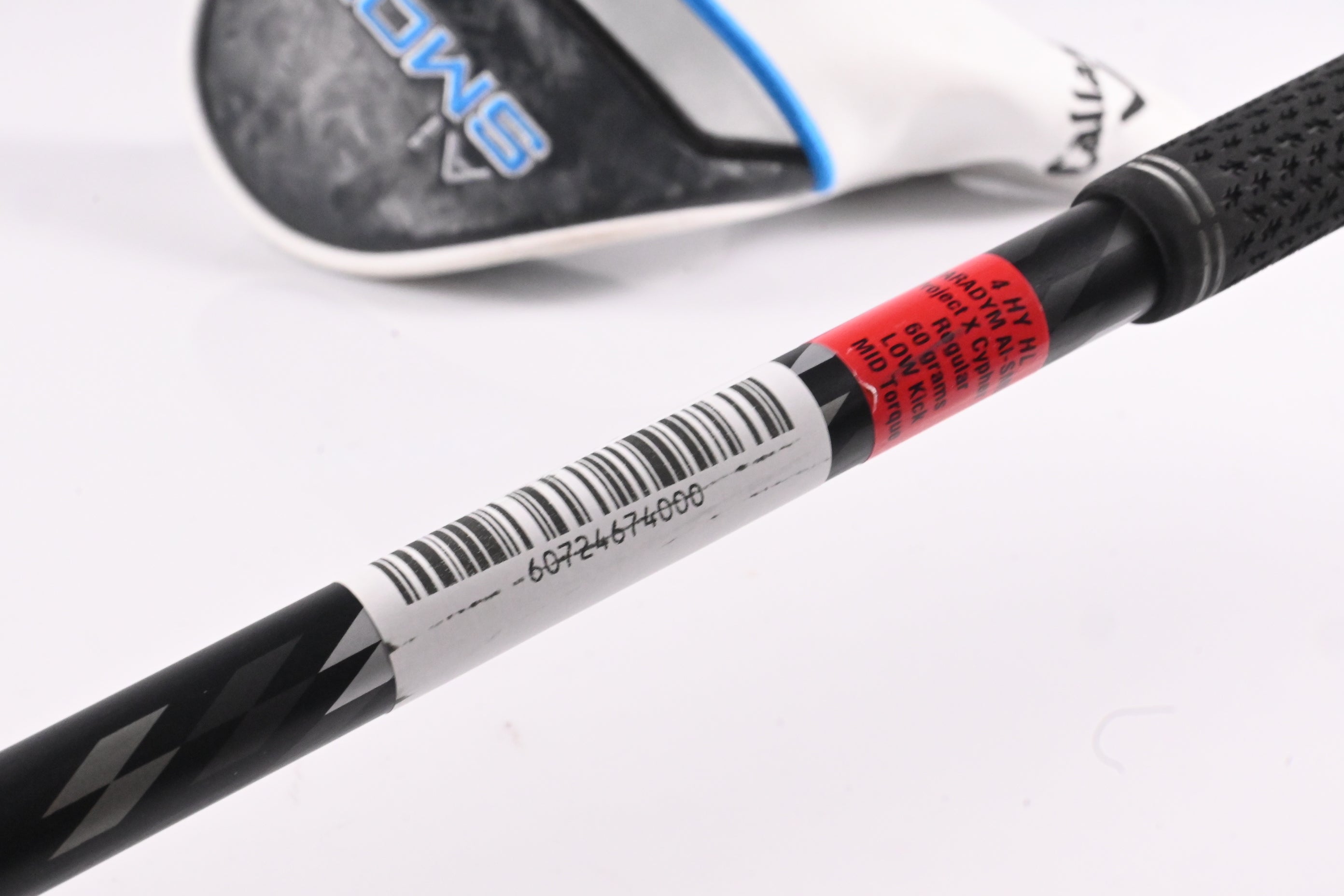 Callaway Paradym Ai Smoke #4 Hybrid / 21 Degree / Regular Flex Cypher 2.0 60