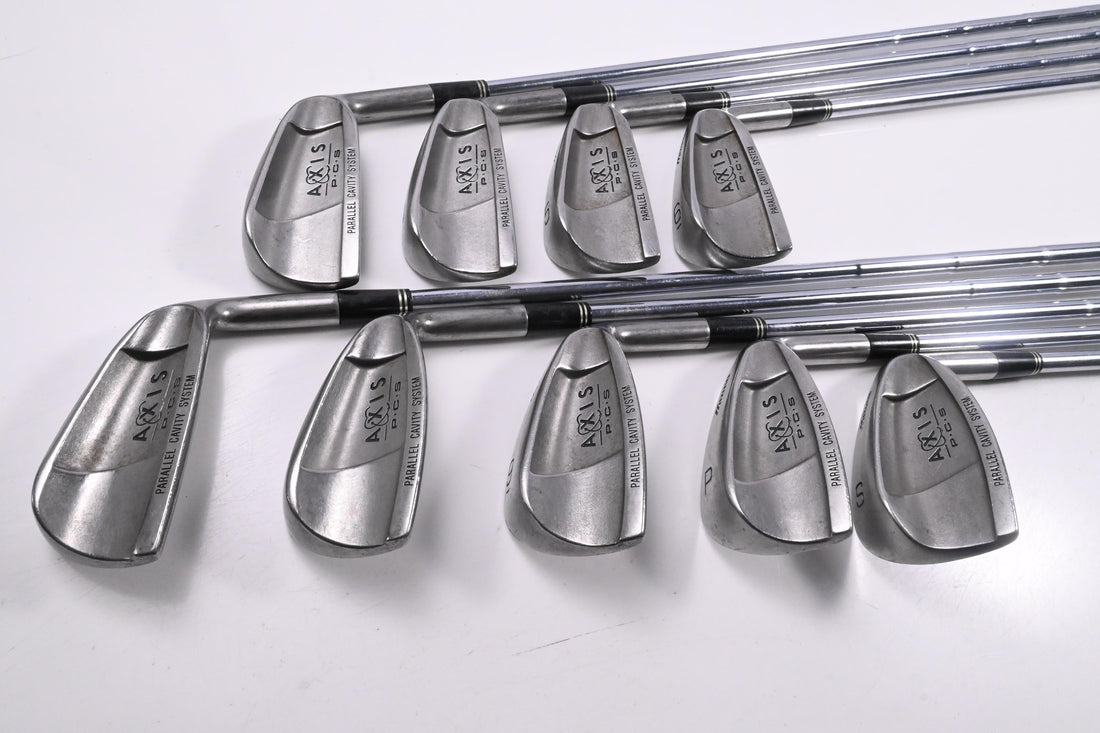 Mizuno Axis PCS Irons / 3-PW+SW / Regular Flex Mizuno Axis Shafts
