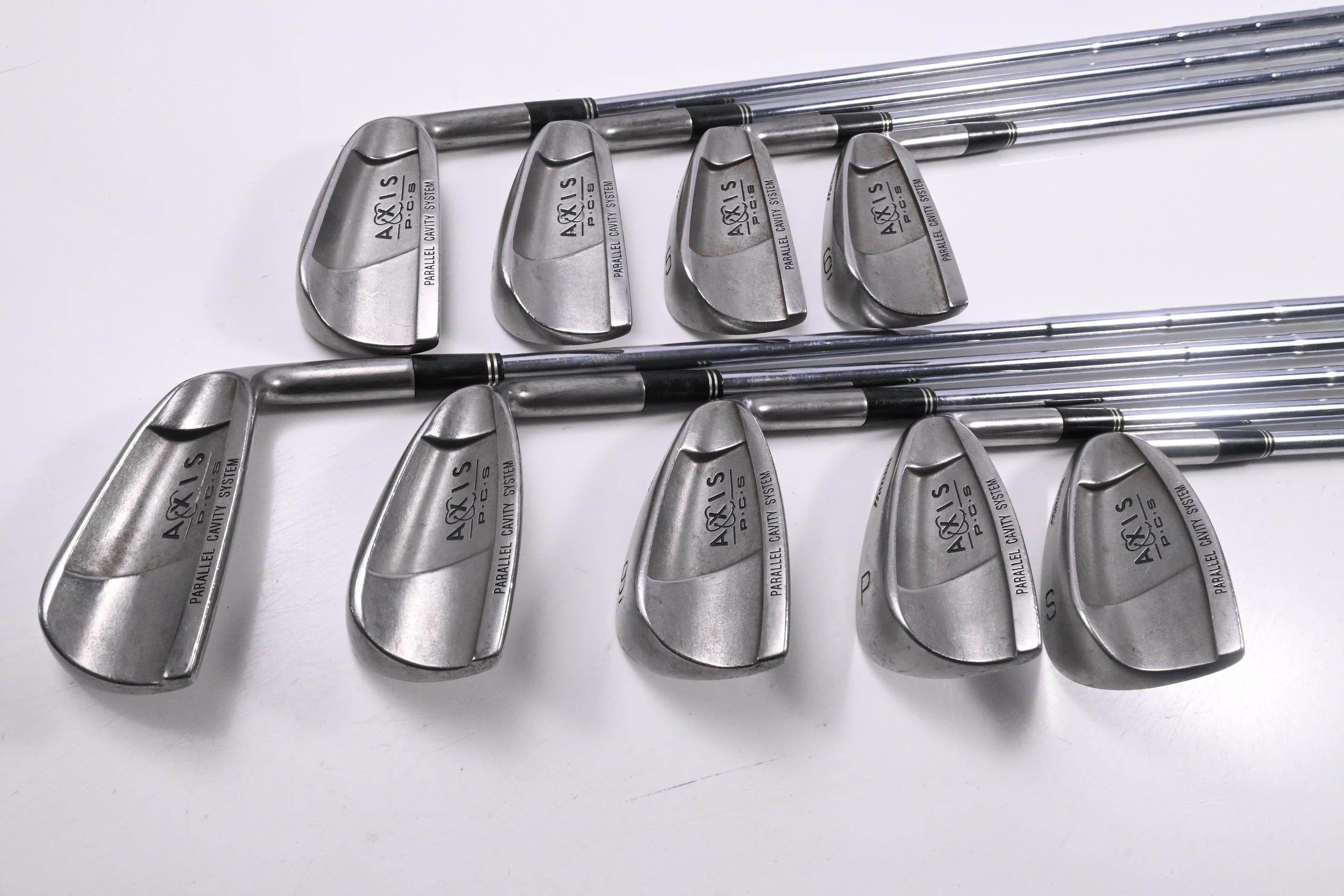 Mizuno Axis PCS Irons / 3-PW+SW / Regular Flex Mizuno Axis Shafts