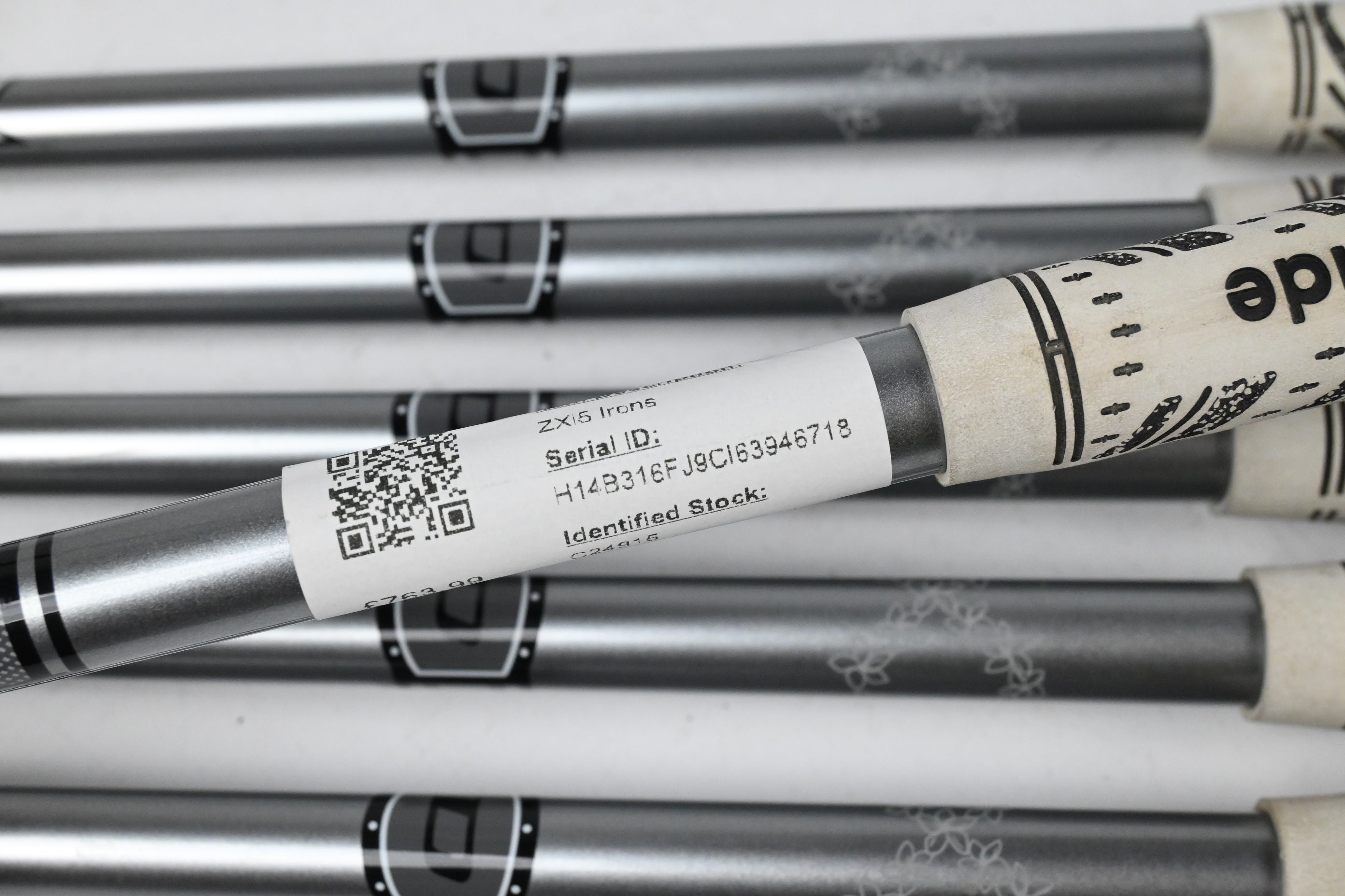 Left Hand Srixon ZXi5 Irons / 5-PW / Stiff Flex Diamana ZX-II 60 Shafts