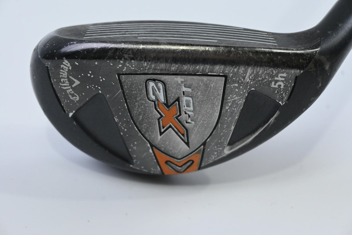 Callaway X2 Hot #5 Hybrid / 25 Degree / Regular Flex Callaway 75 Shaft
