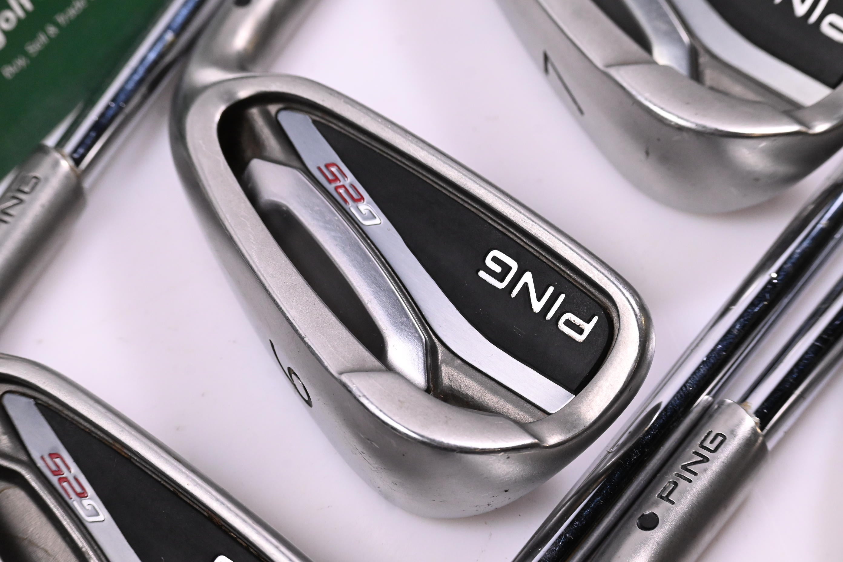 Ping G25 Irons / 5-PW+SW / Black Dot / Regular Flex Ping CFS Shafts