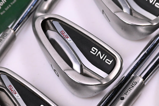 Ping G25 Irons / 5-PW+SW / Black Dot / Regular Flex Ping CFS Shafts