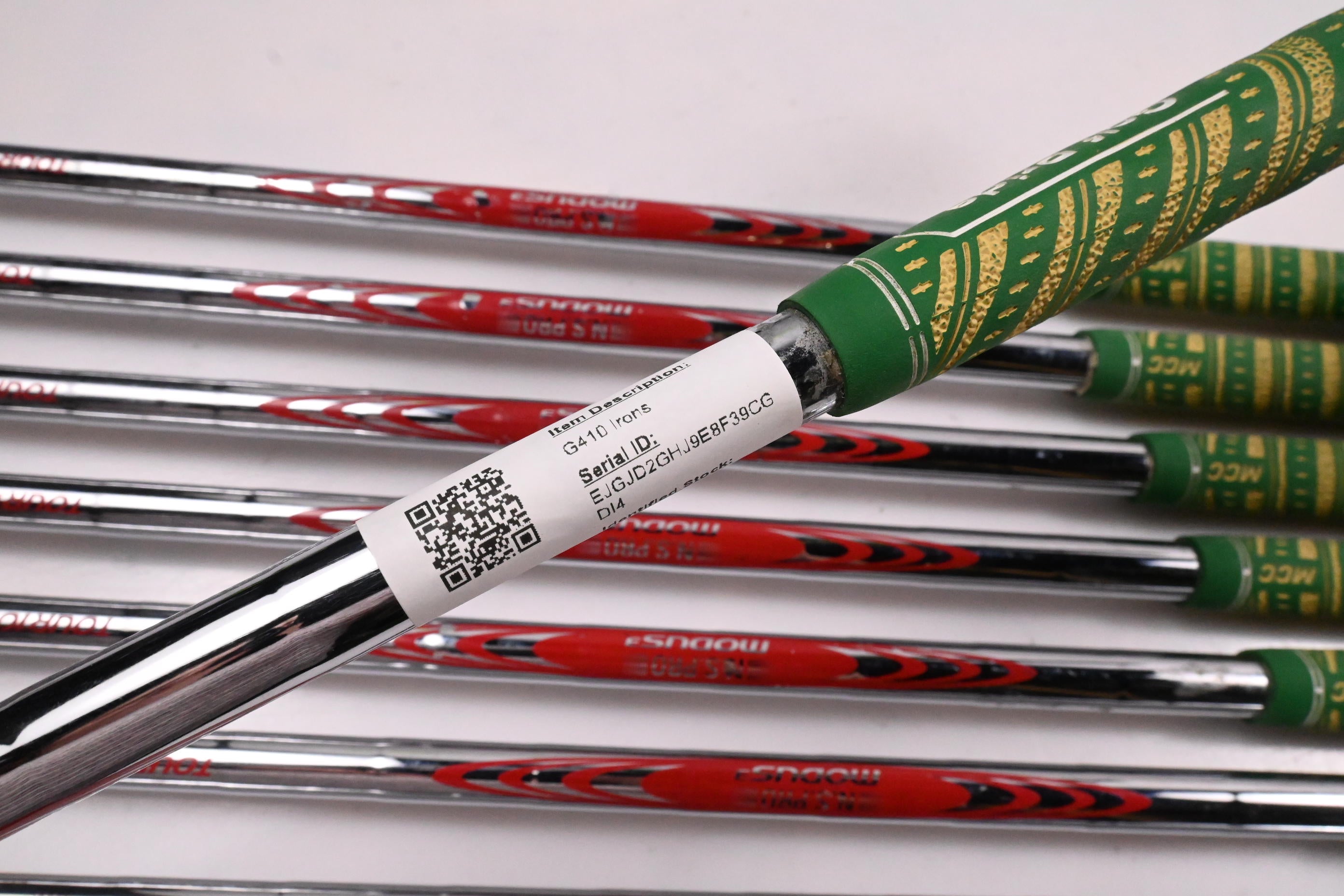 Ping G410 Irons / 4-PW+GW / Black Dot / Stiff Flex N.S.Pro Modus³ Tour 105