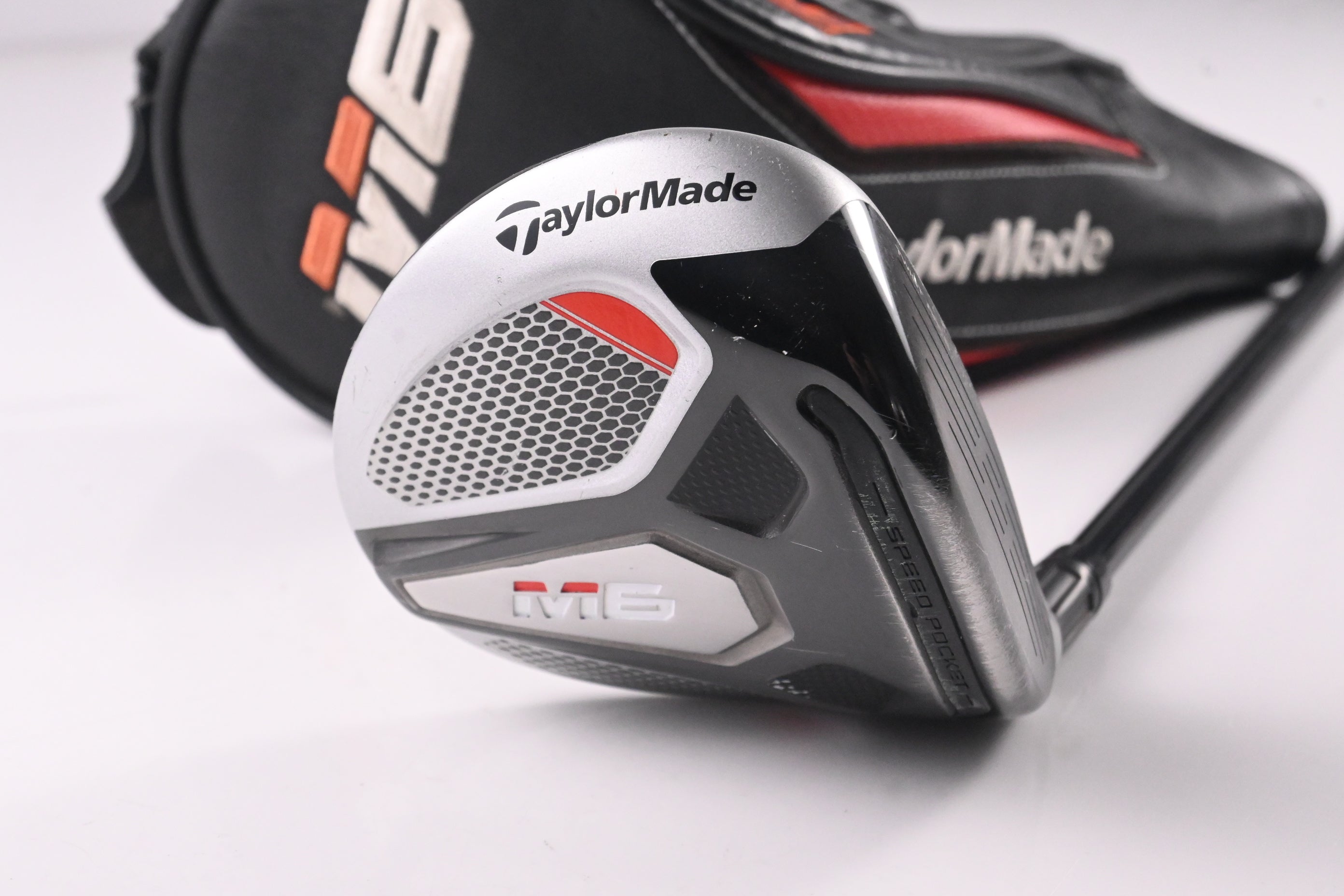 Taylormade M6 #3 Wood / 15 Degree / Regular Flex Fujikura Atmos Orange 5 Shaft