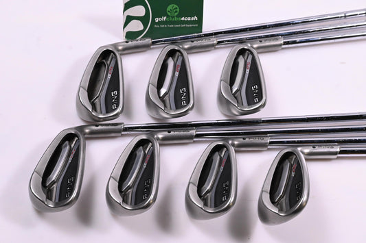 Ping G25 Irons / 5-PW+SW / Black Dot / Regular Flex Ping CFS Shafts
