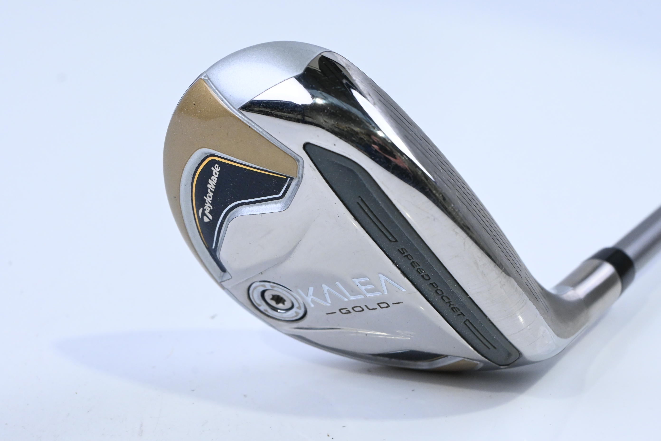 Ladies Taylormade Kalea Gold #6 Hybrid / 31 Degree / Ladies Flex Kalea Gold 40