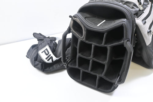 Ping Pioneer Monsoon Cart Bag / 15-Way Divider / Black, Grey