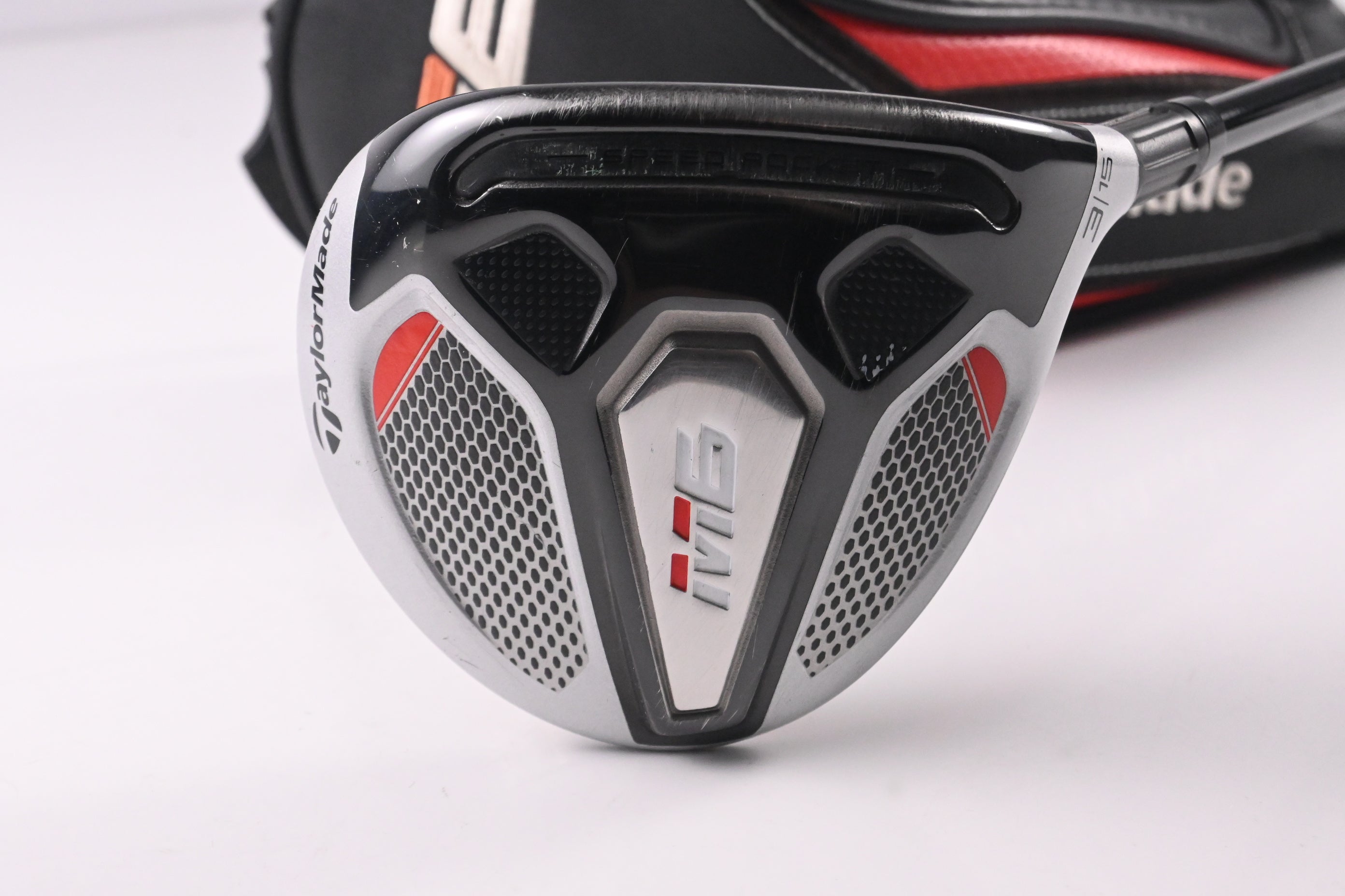Taylormade M6 #3 Wood / 15 Degree / Regular Flex Fujikura Atmos Orange 5 Shaft