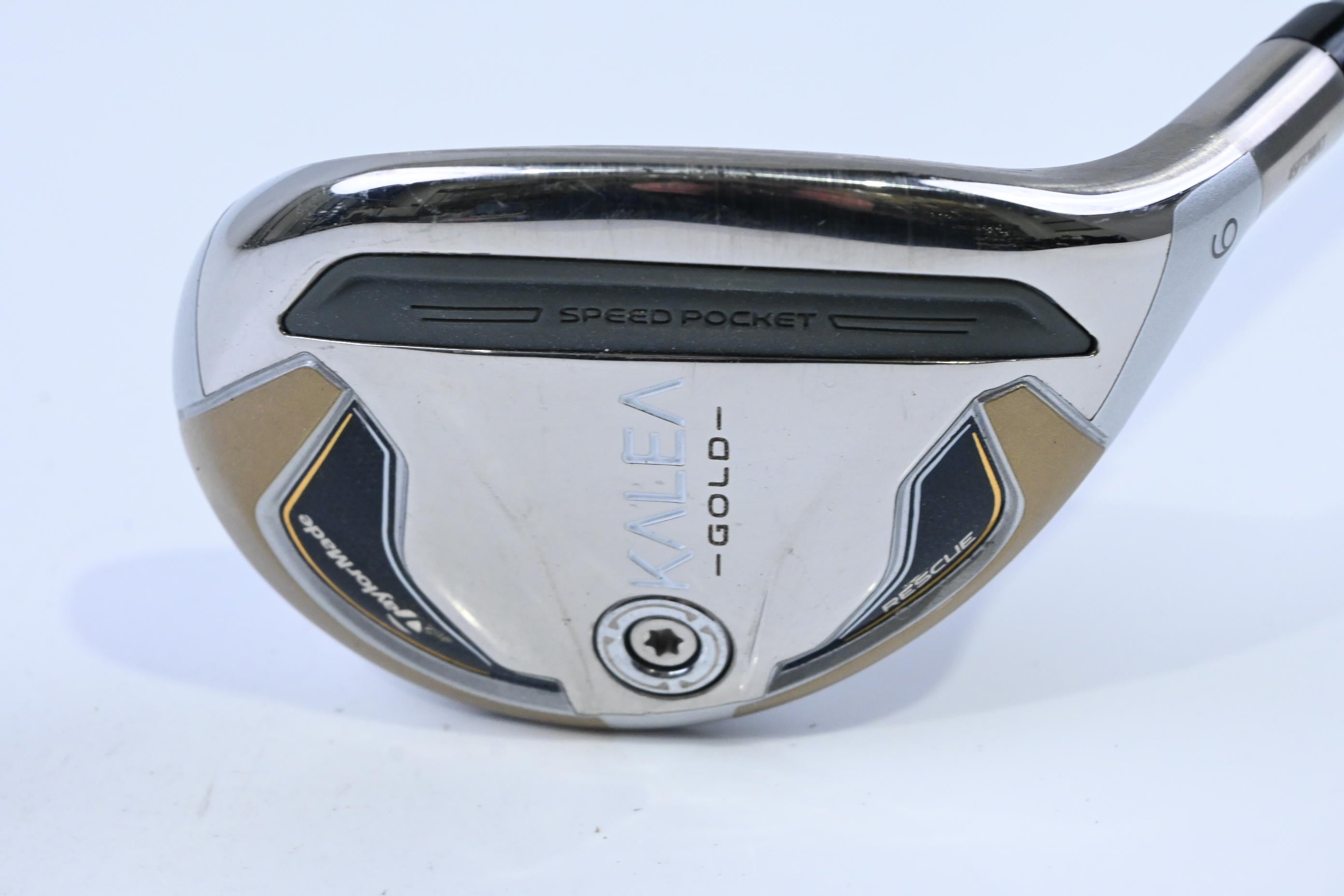 Ladies Taylormade Kalea Gold #6 Hybrid / 31 Degree / Ladies Flex Kalea Gold 40
