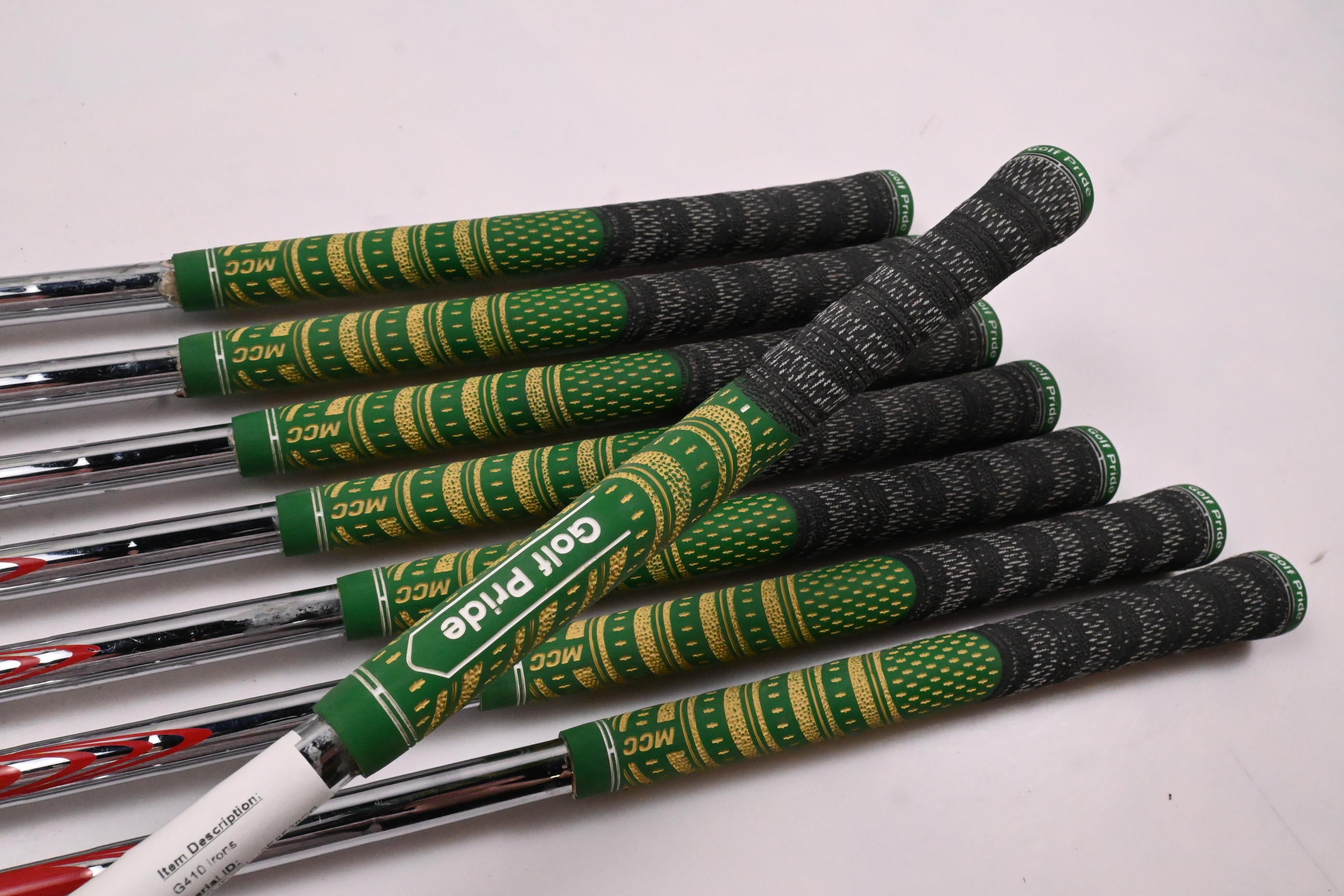 Ping G410 Irons / 4-PW+GW / Black Dot / Stiff Flex N.S.Pro Modus³ Tour 105
