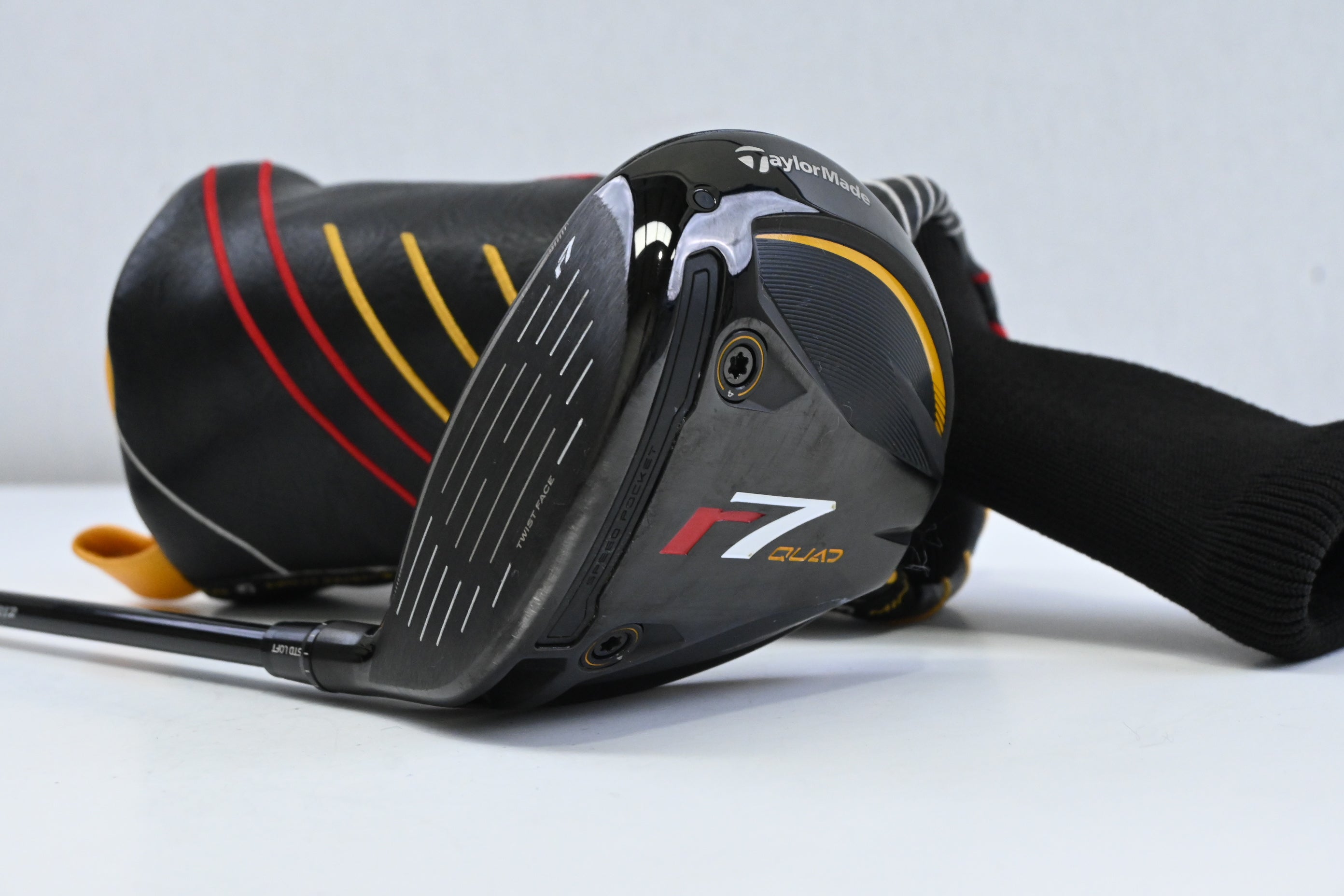 Left Hand Taylormade R7 Quad Mini Driver / 11.5 Degree / Regular Flex Speeder MD
