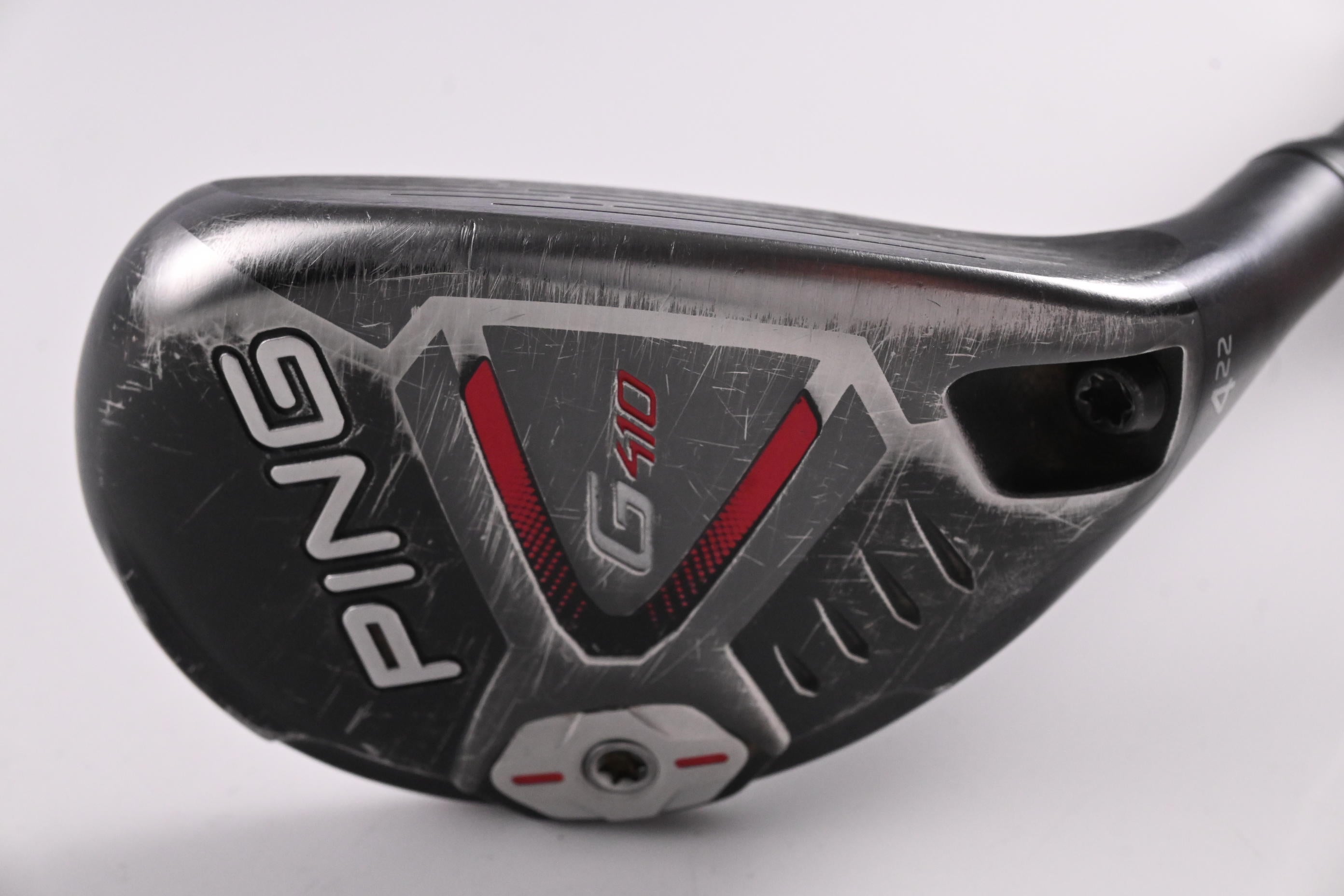 Ping G410 #4 Hybrid / 22 Degree / Stiff Flex Ping Tour 85 Shaft