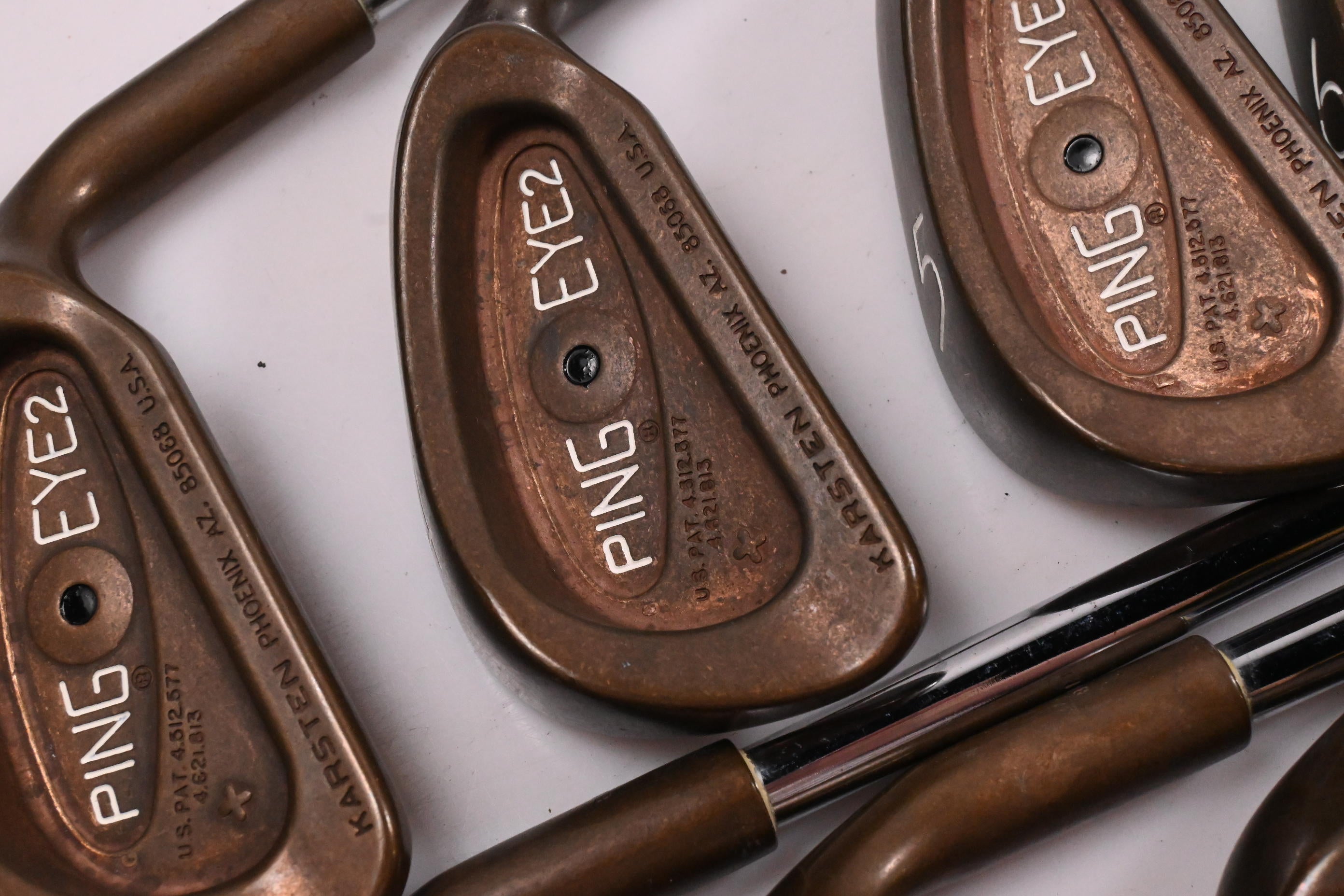 Ping Eye 2 + BeCu Irons / 3-PW+SW / Black Dot / Regular Flex Ping KT Shafts