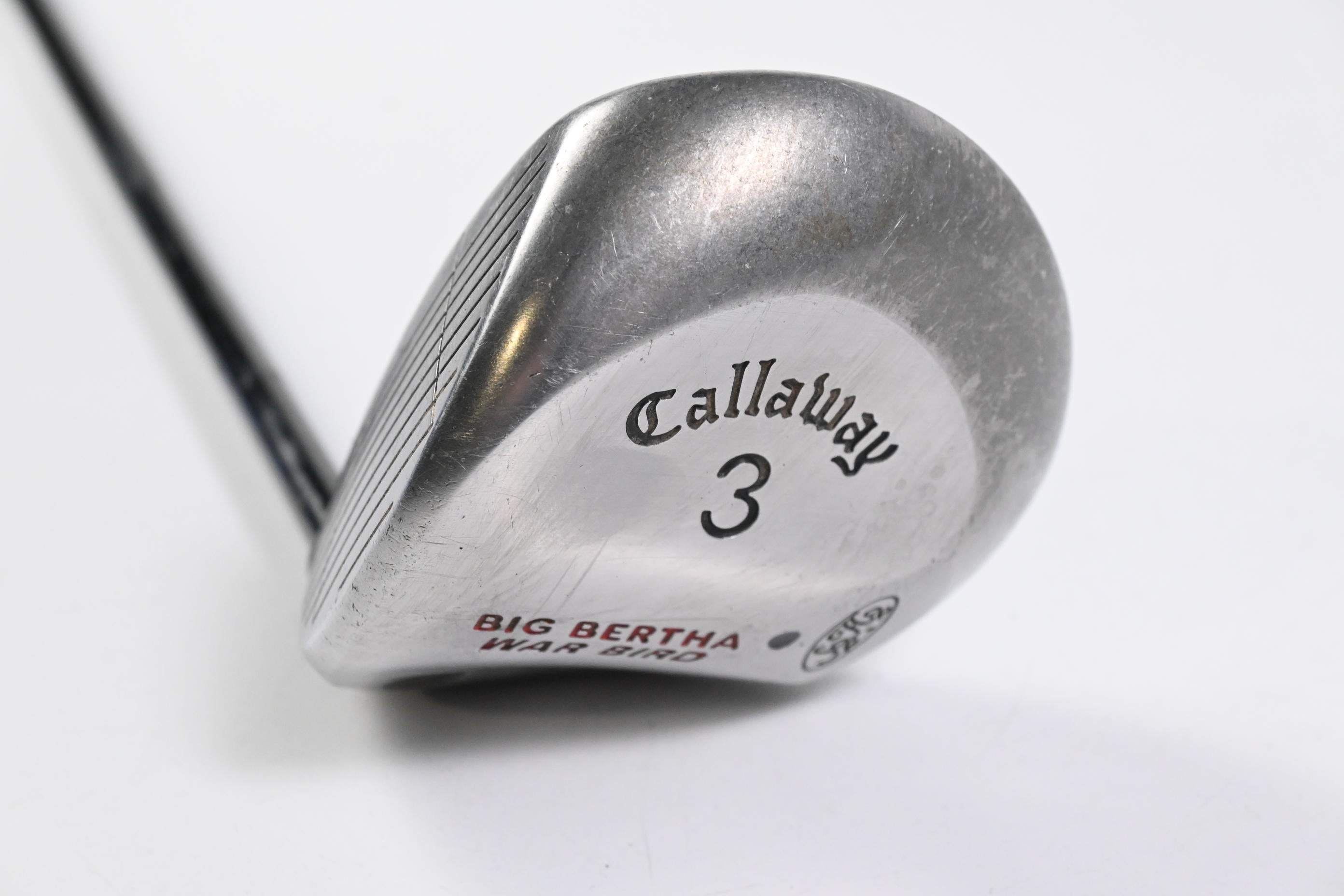 Left Hand Callaway Big Bertha Warbird #3 Wood / 15 Degree / Regular Flex Fit-On